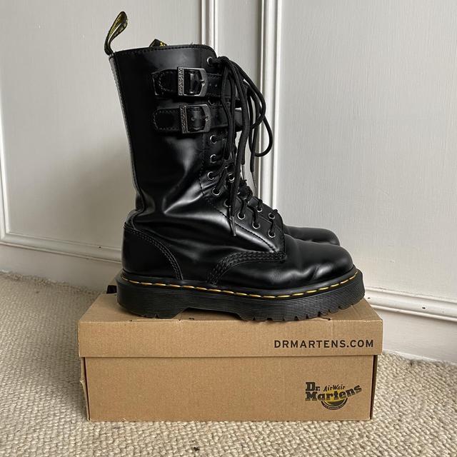 EYTYS romeo hi leather studded boots. size 37, UK | Depop