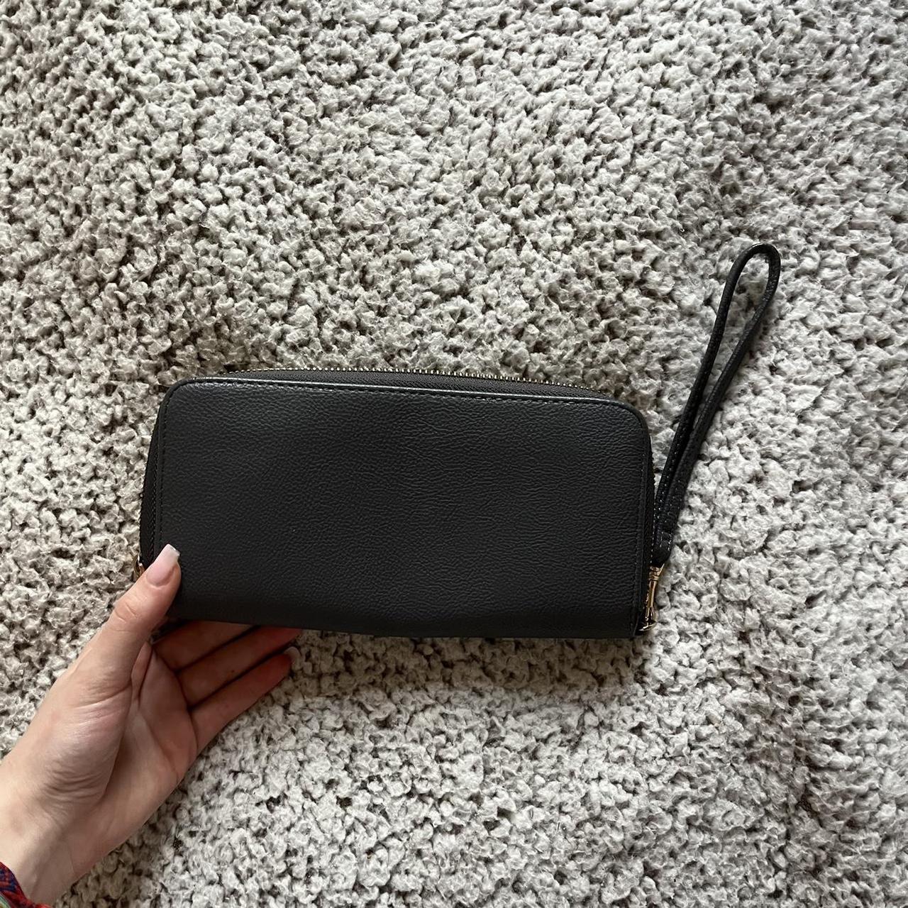 Women's Blue Leather zipped coin purse | Valextra Zip Around
