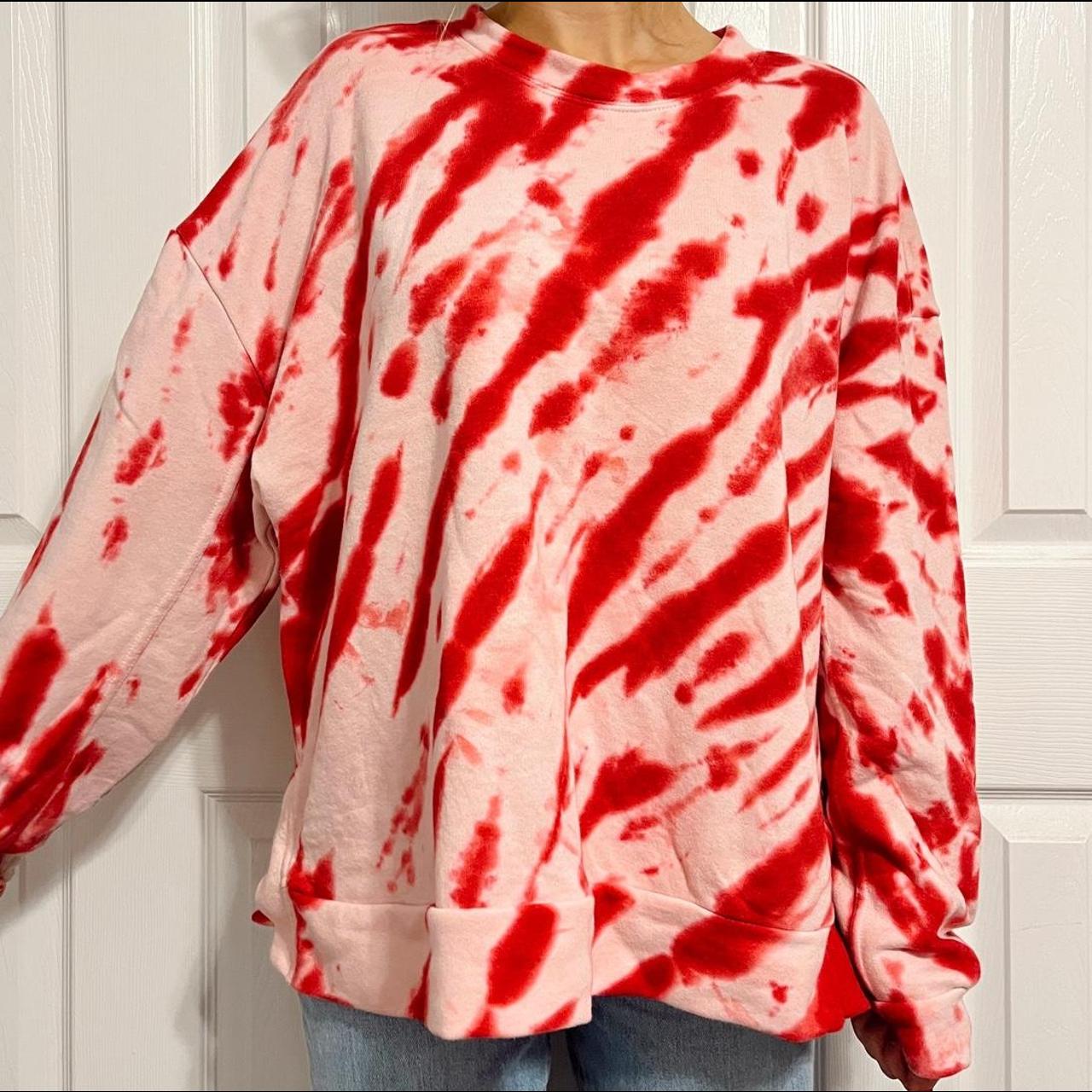 Zella tie dye sweatshirt new arrivals