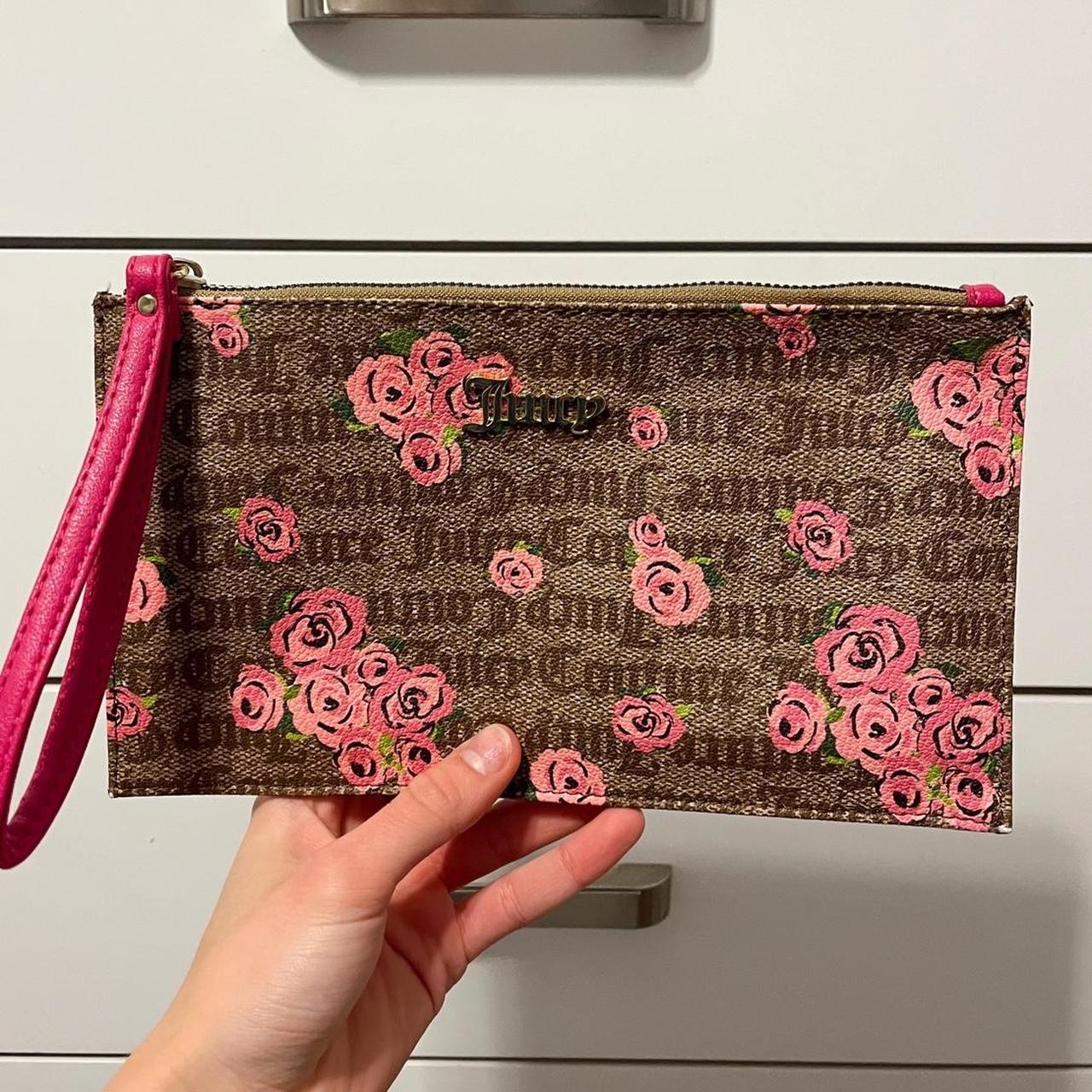 Small floral print coin purse