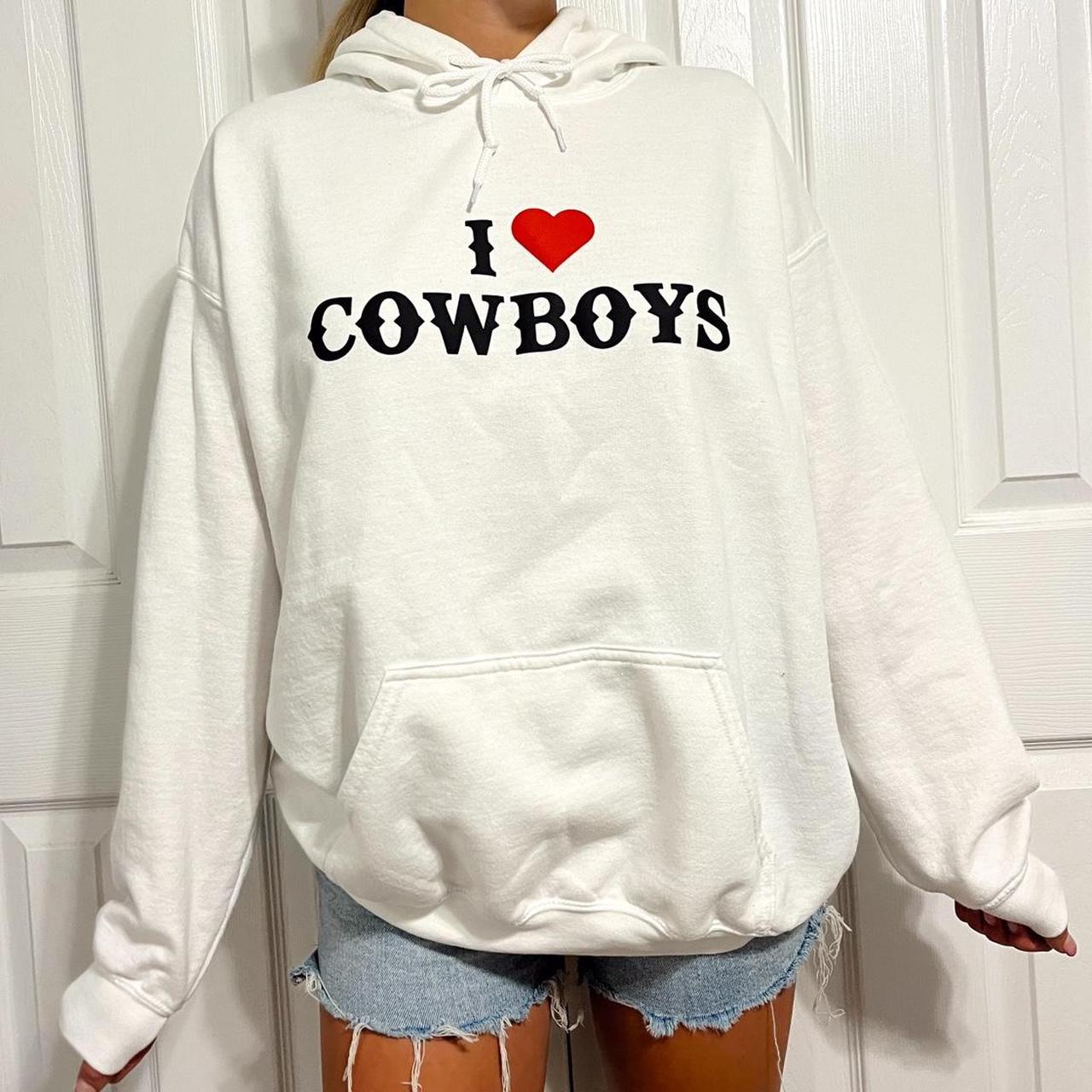 dallas cowboys womens hoodie pink