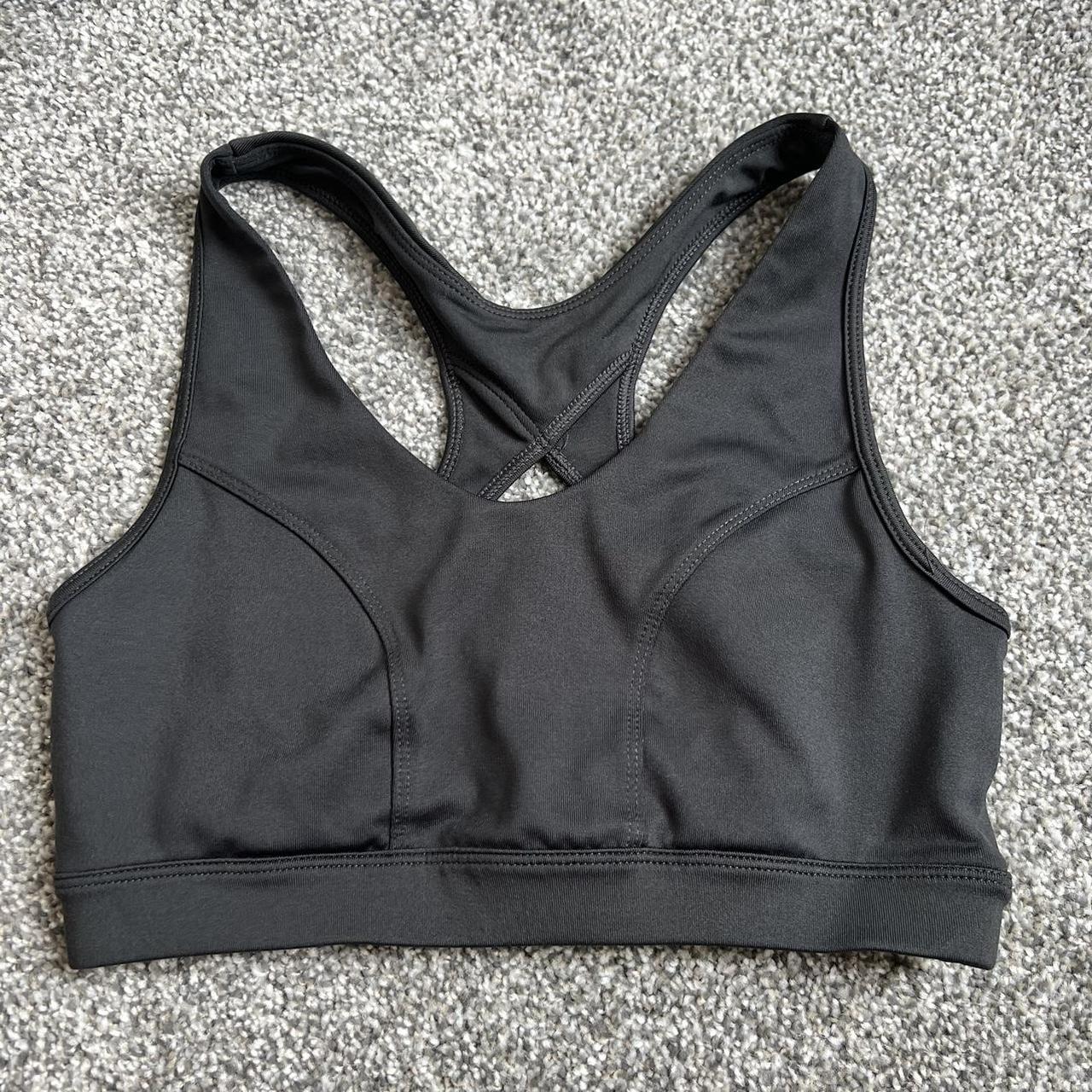 Tek Gear Women's Black Bra | Depop