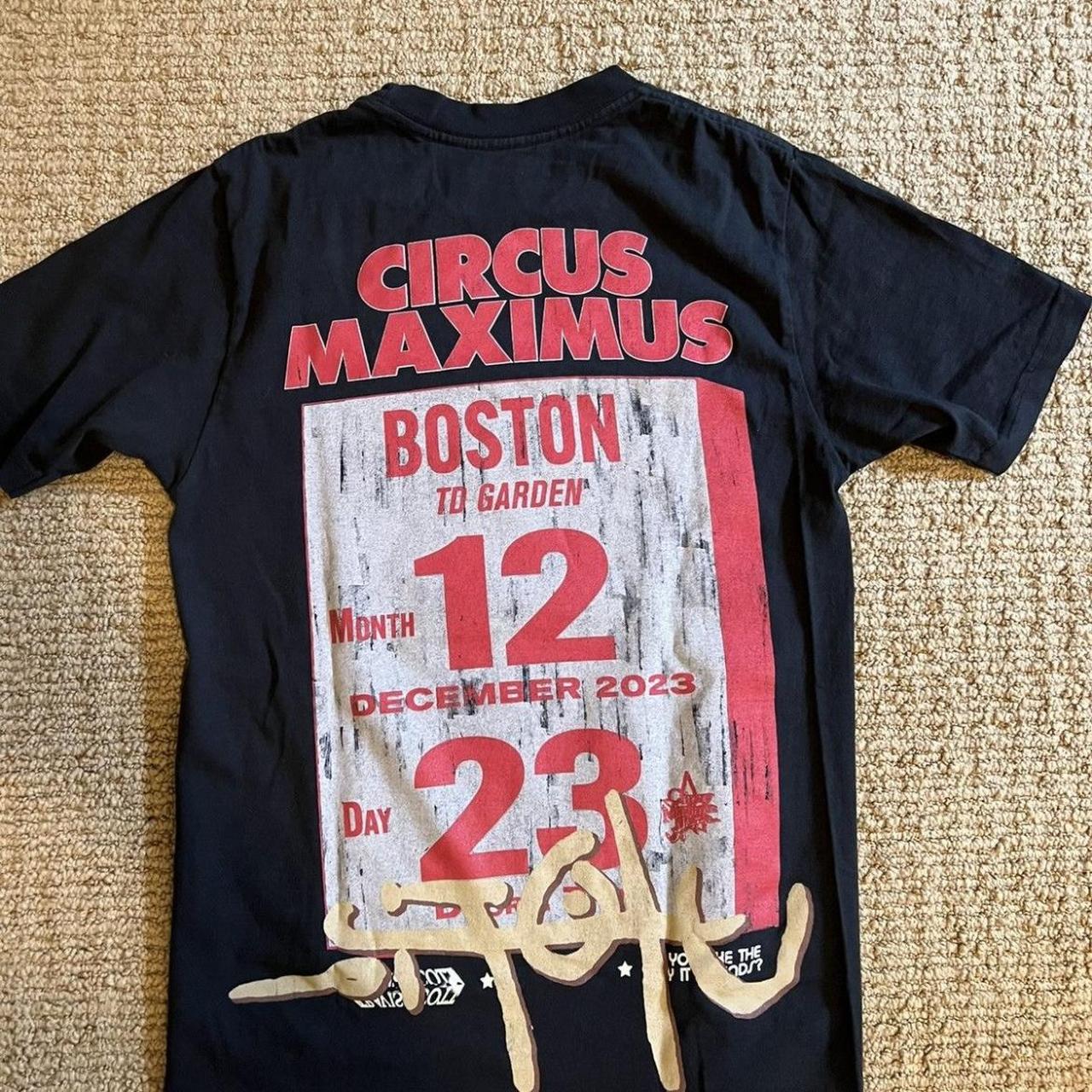 Travis Scott Circus Maximus Tour Tee brand Depop