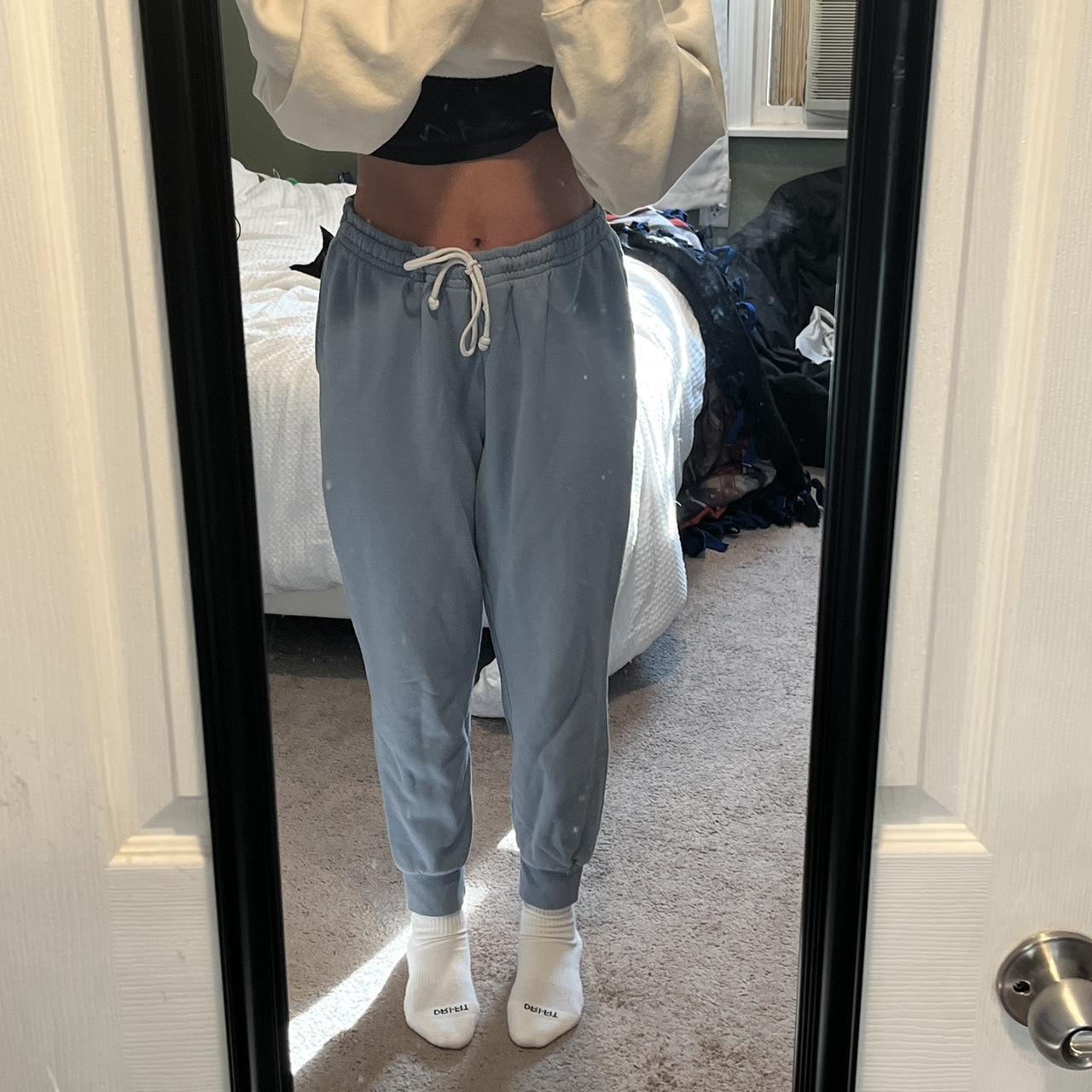 cute lite blue wild fable sweats they are way to big - Depop