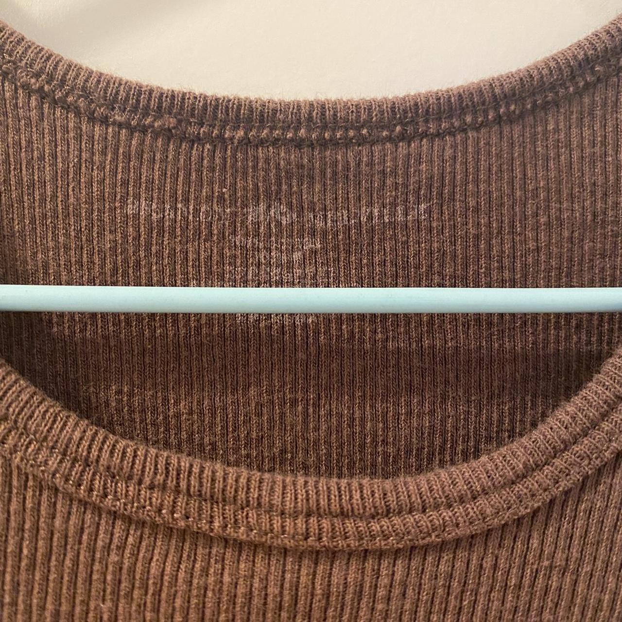 Brandy Melville Women's Brown Vest Depop