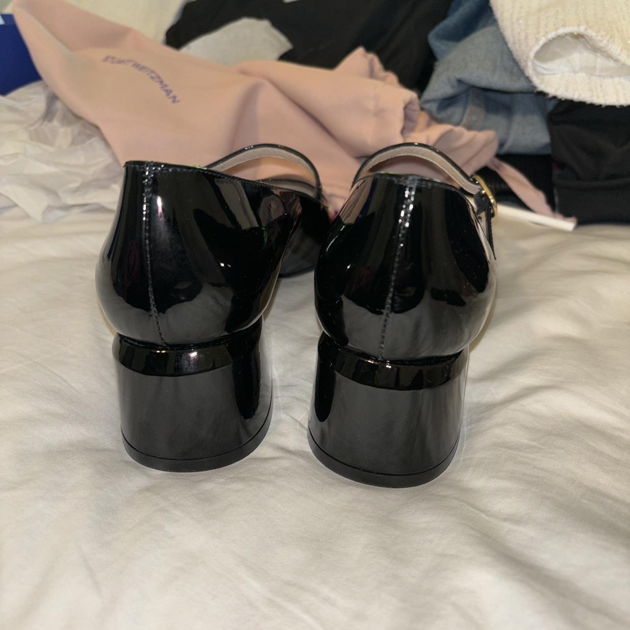 Mary様 Stuart weitzman mary janes with 1.8” heel. Worn | Depop