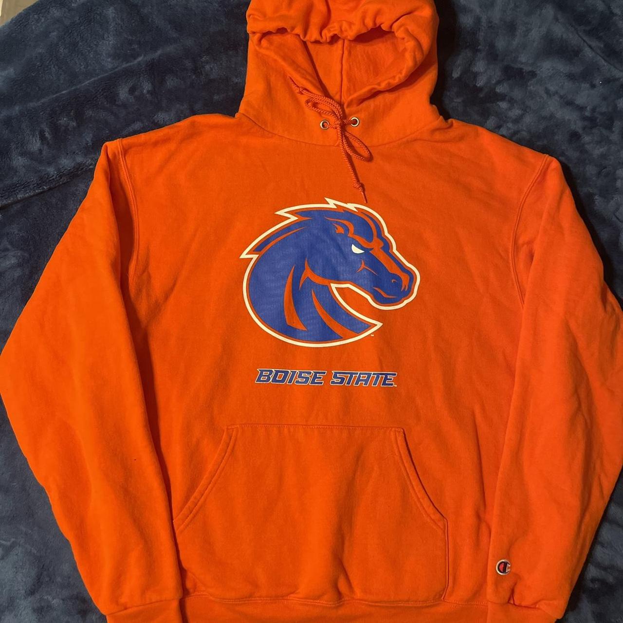 Boise State champion hoodie -size L -Like... - Depop