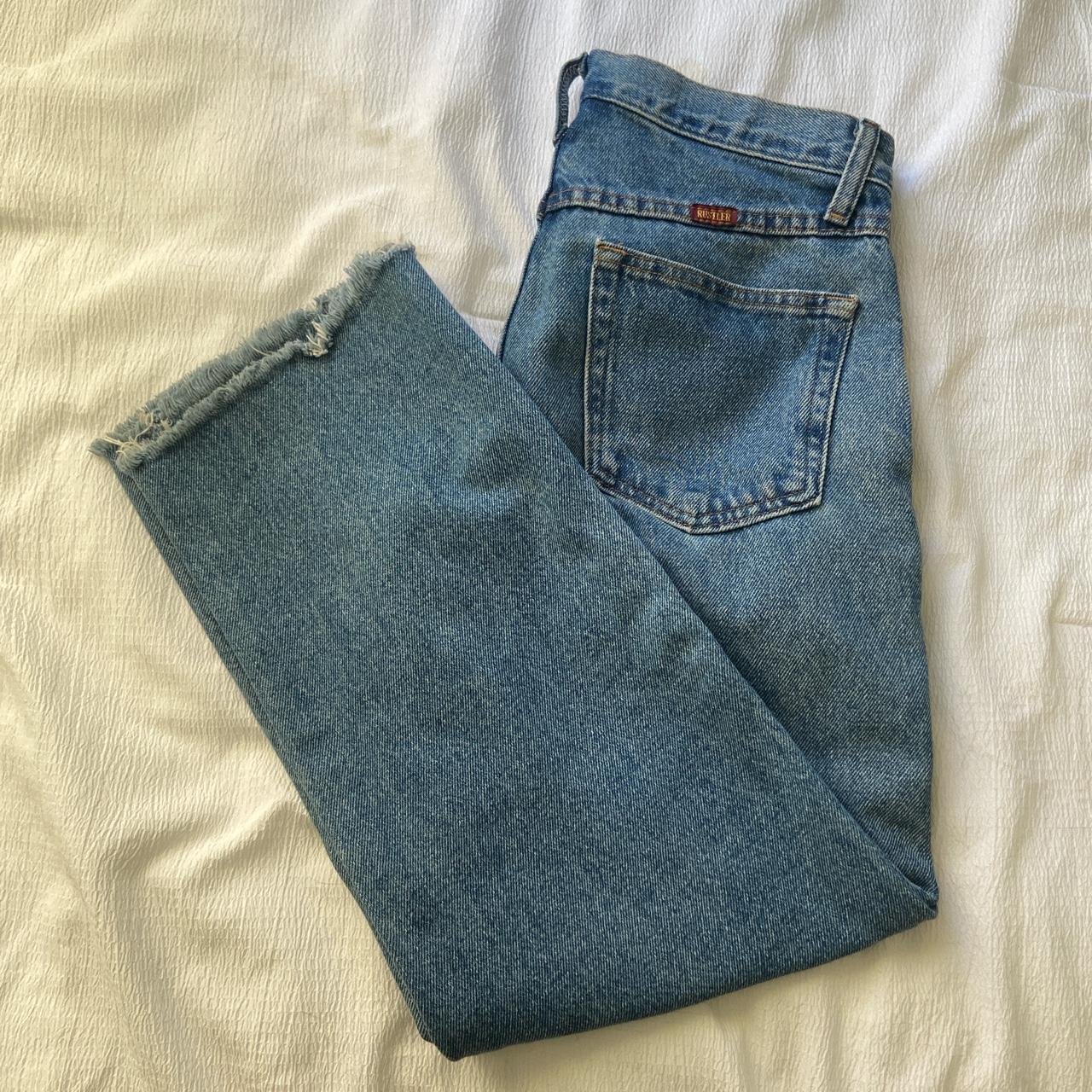 Rustler Denim Jeans Measures 30x30 Has one small... - Depop