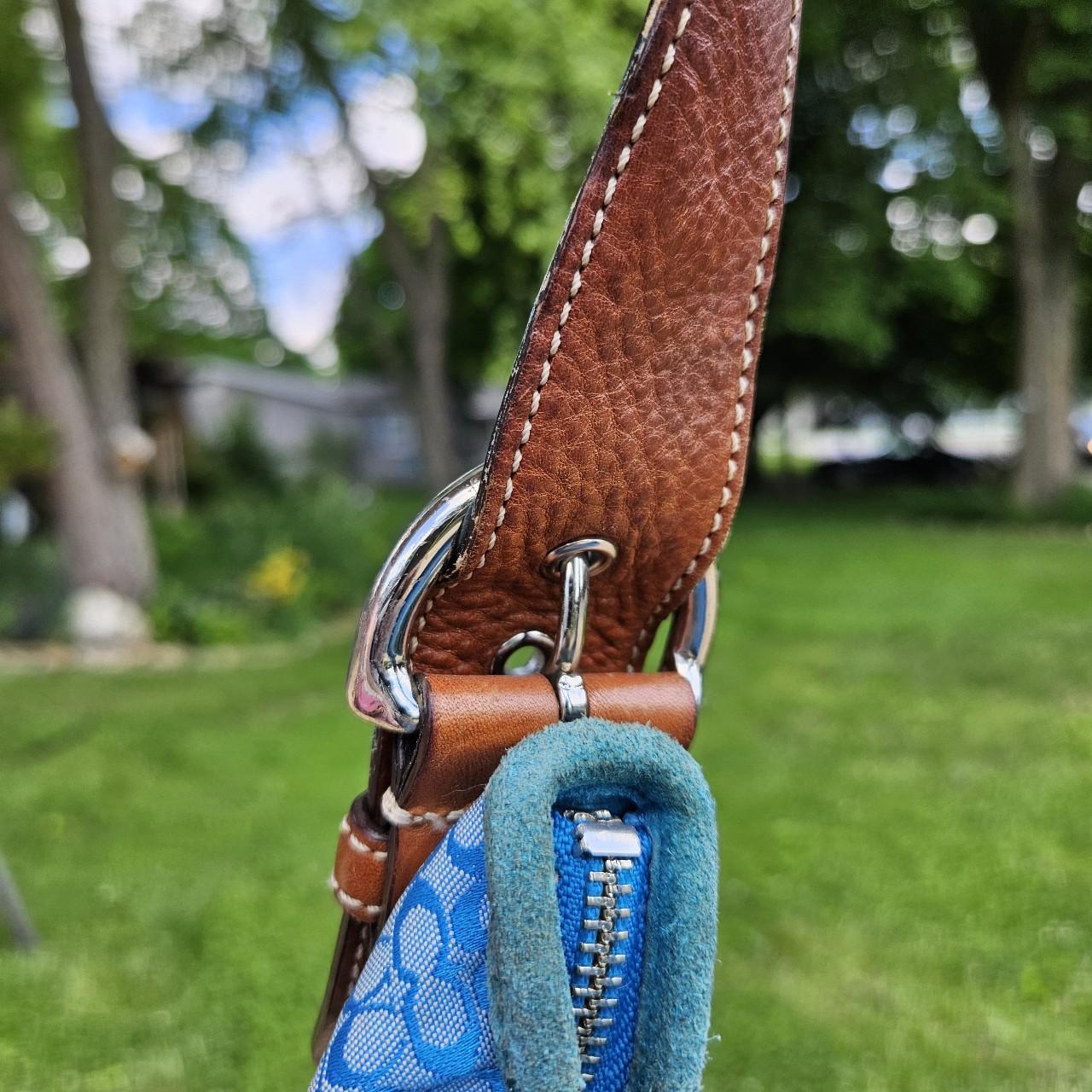 Vintage blue coach bag Y2k hobo bag Perfect for | Depop