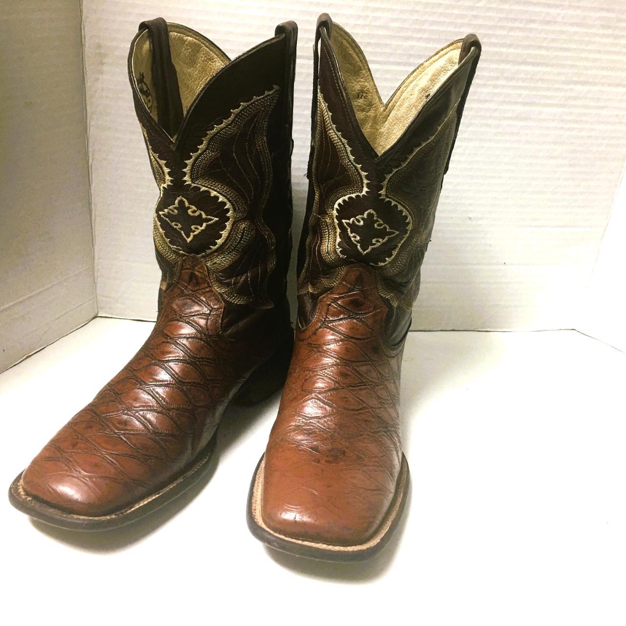 Herencia ostrich outlet boots