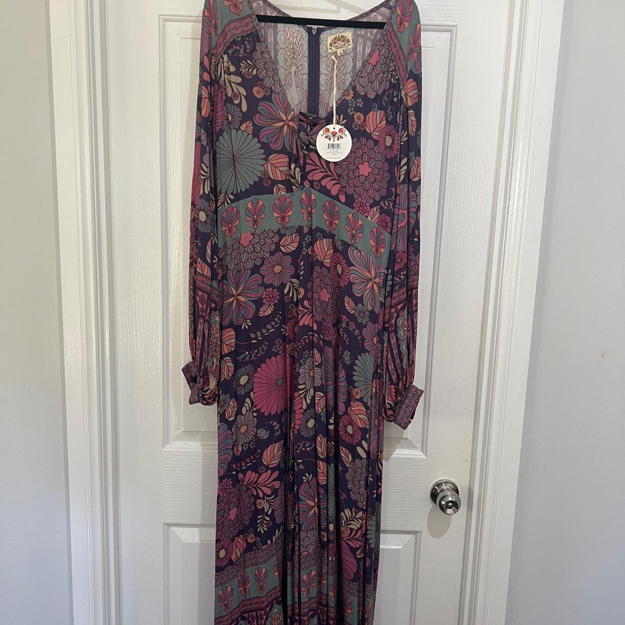 Nine Lives Bazaar Florence Jumpsuit Indigo Size 16 BNWT Depop