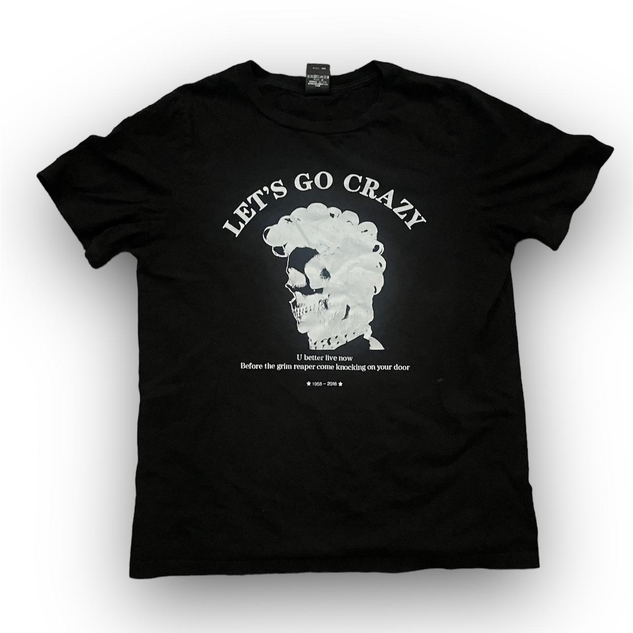 ナンバーナイン　let’s go crazy t シャツ セール】T-SHIRTS_LET'S GO CRAZY(Tシャツ)（Tシャツ/カットソー