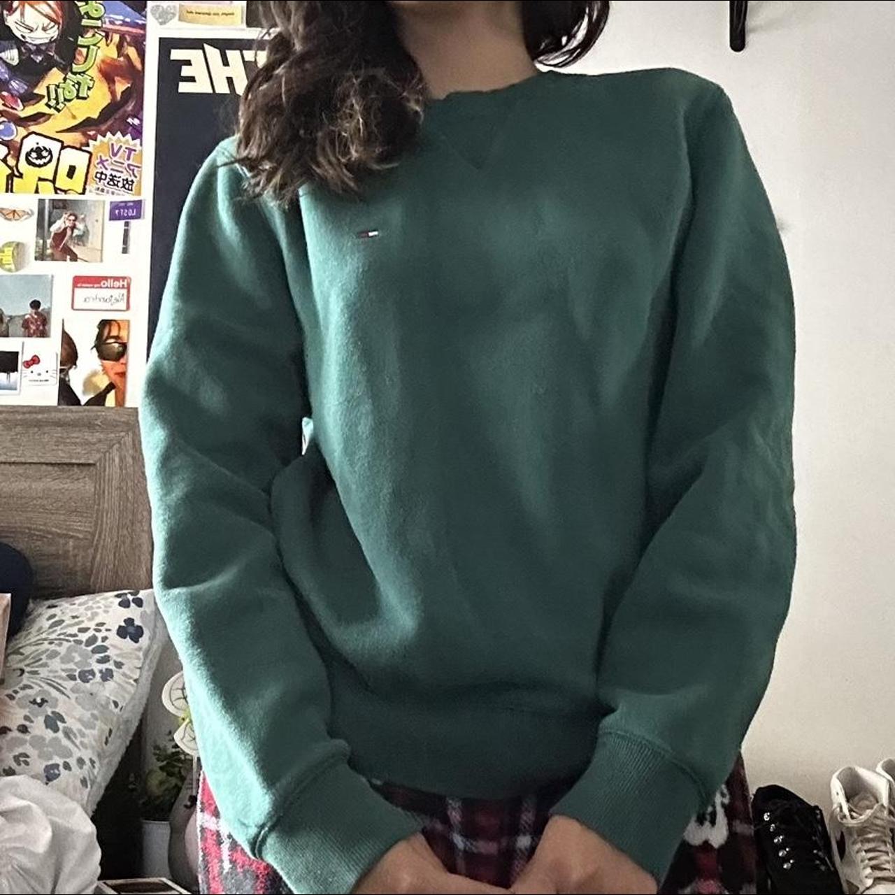 Dark Green Tommy Hilfiger Crewneck I’ve had... - Depop