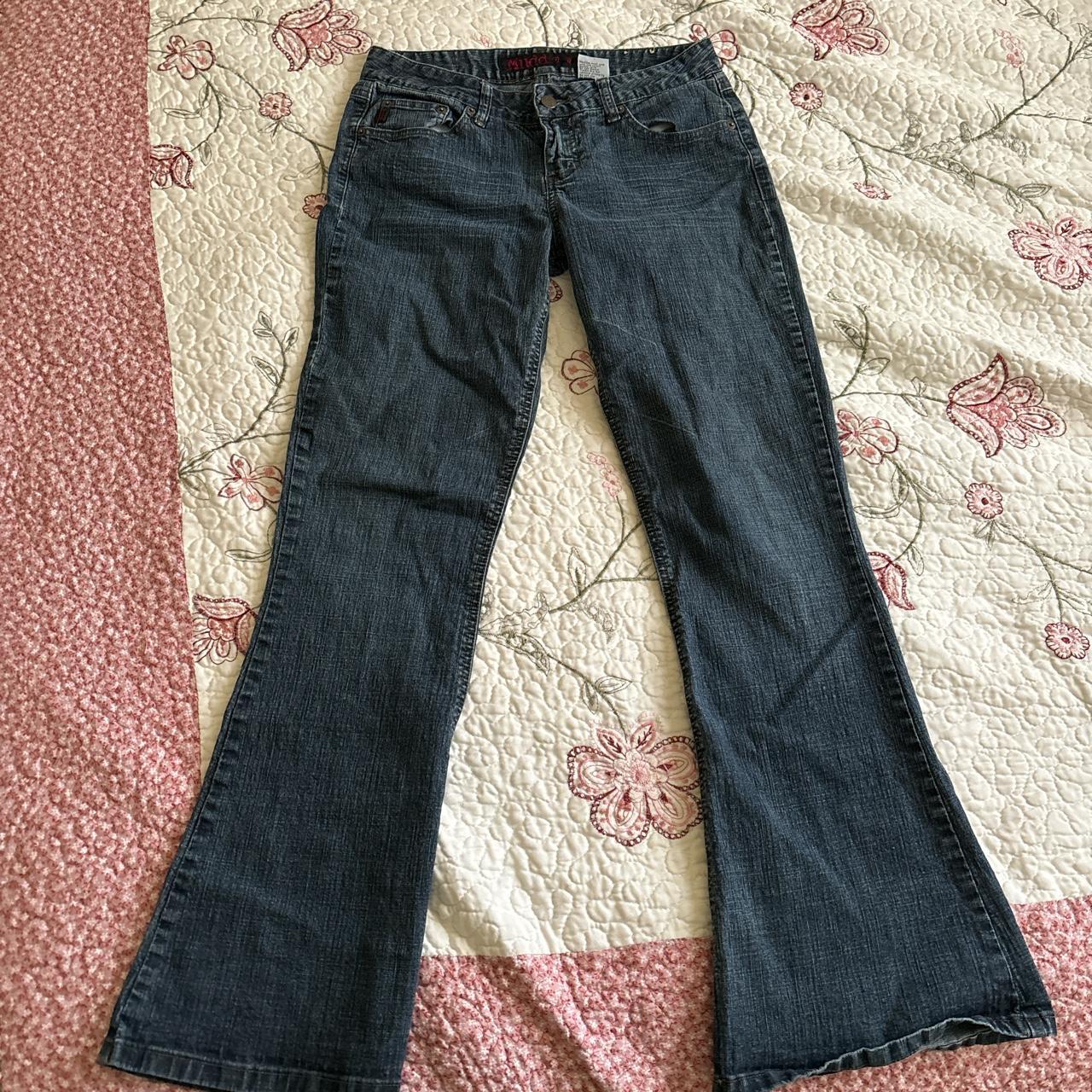 Vintage flared mudd jeans #brandymelville... - Depop