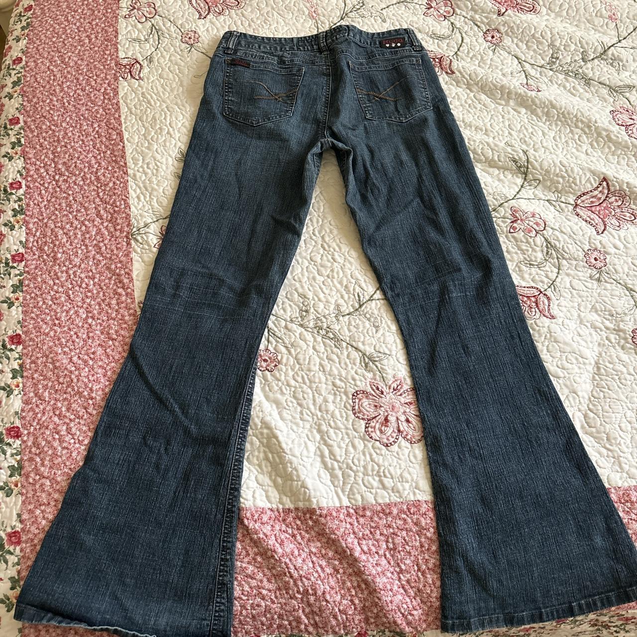 Vintage flared mudd jeans #brandymelville... - Depop