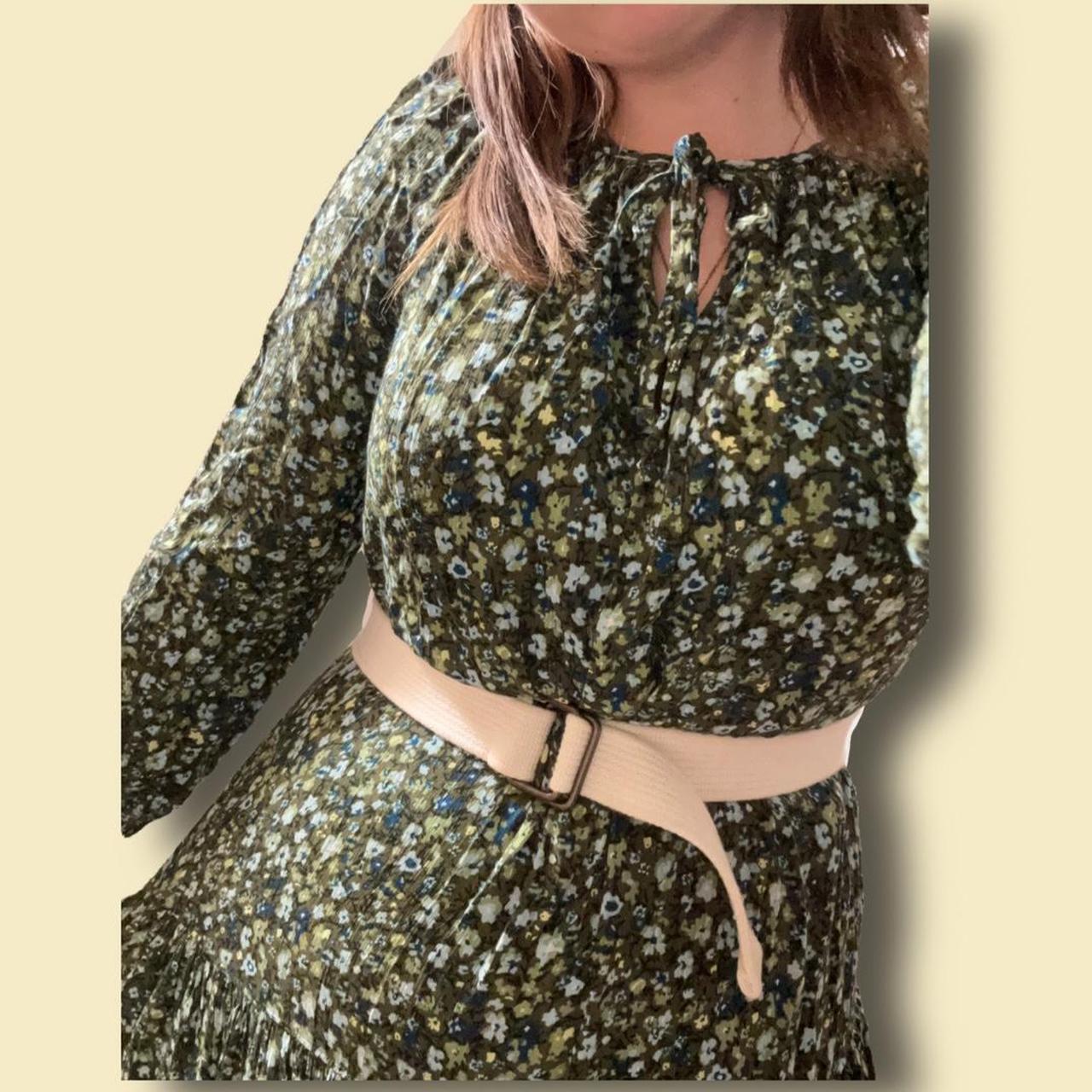 Women's Sonoma Goods For Life® Printed Long Sleeve Dress
