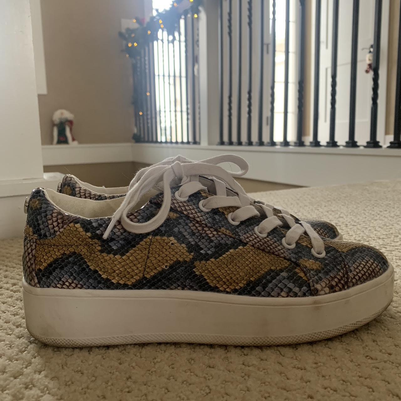 snakeskin sneakers steve madden