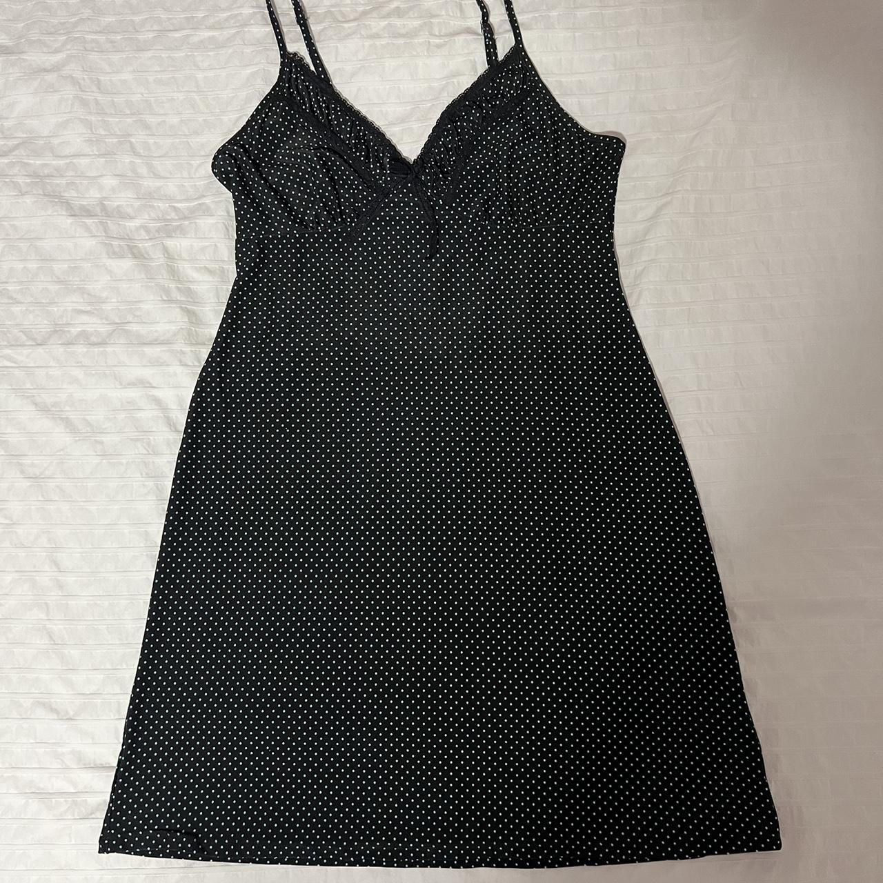 Apt. 9 Women's Black and White Dress | Depop