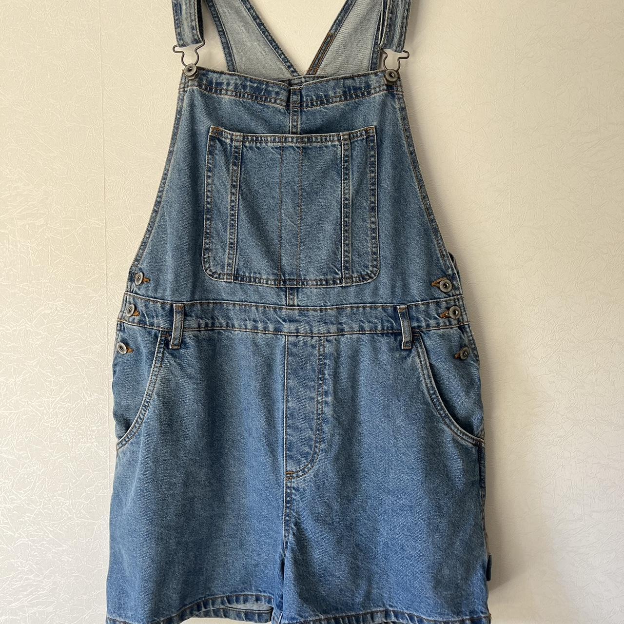 Cotton on Utility Denim Short Overalls size 16 Depop