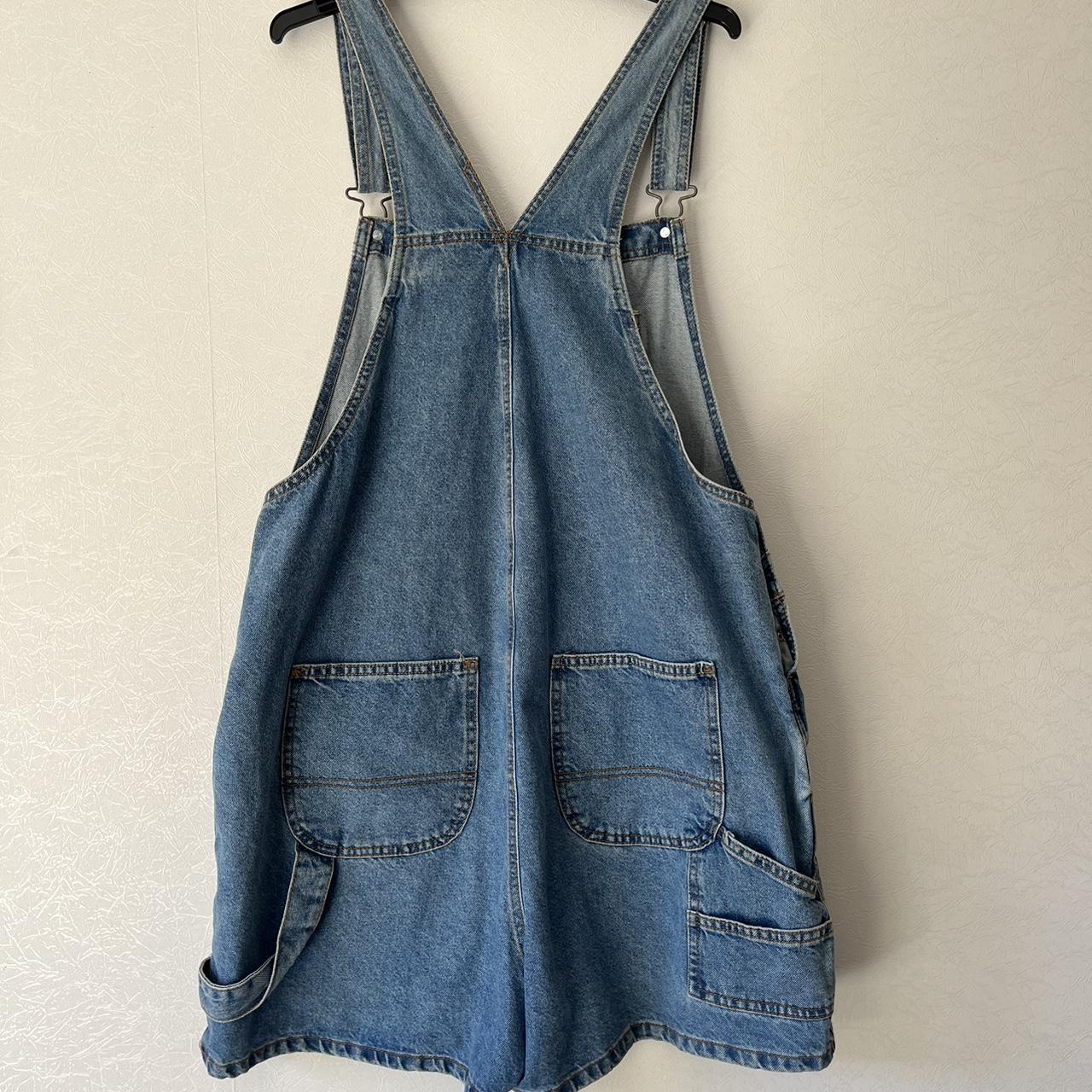 Cotton on Utility Denim Short Overalls size 16 Depop