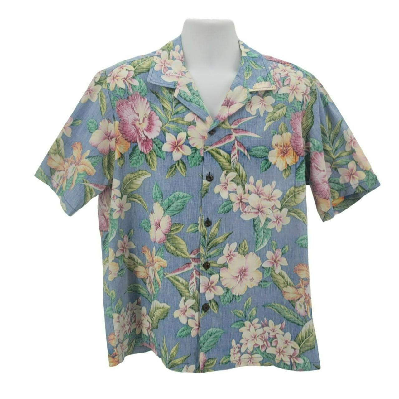 Vintage Blue Hawaii Hawaiian Islands Multicolor Depop