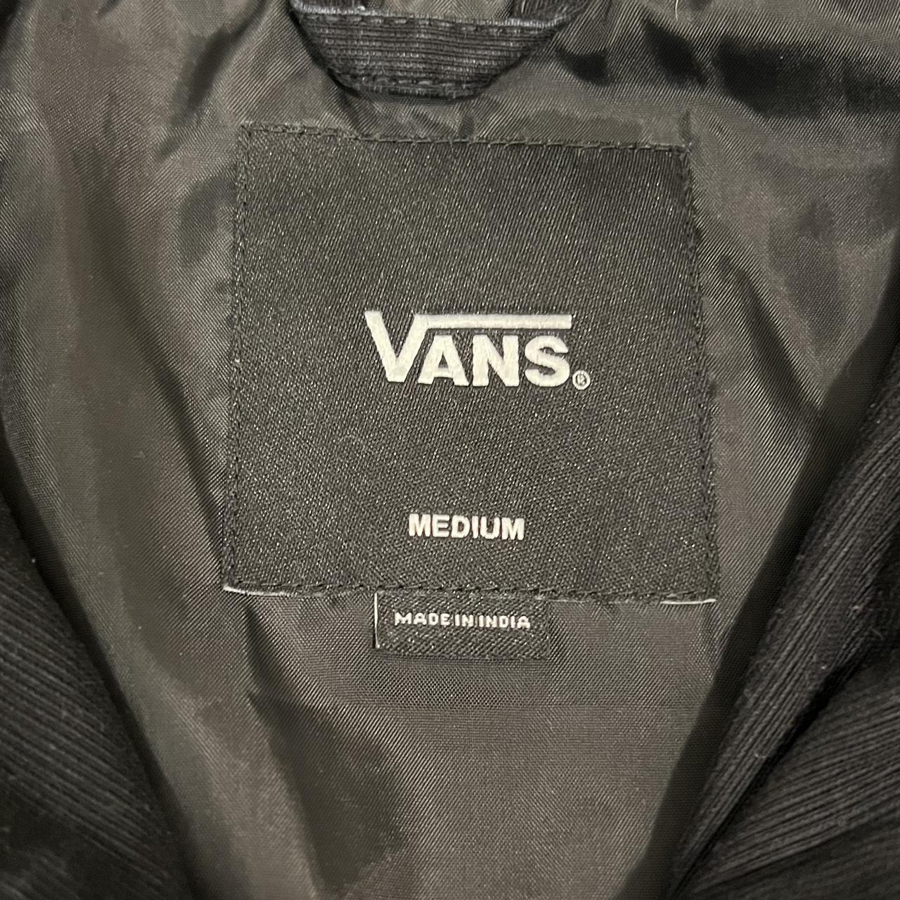 Vans Men's Black and Yellow Jacket | Depop