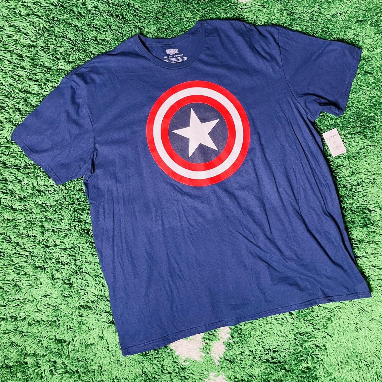 Marvel Captain America Shield T Shirt Size 3XL . Depop