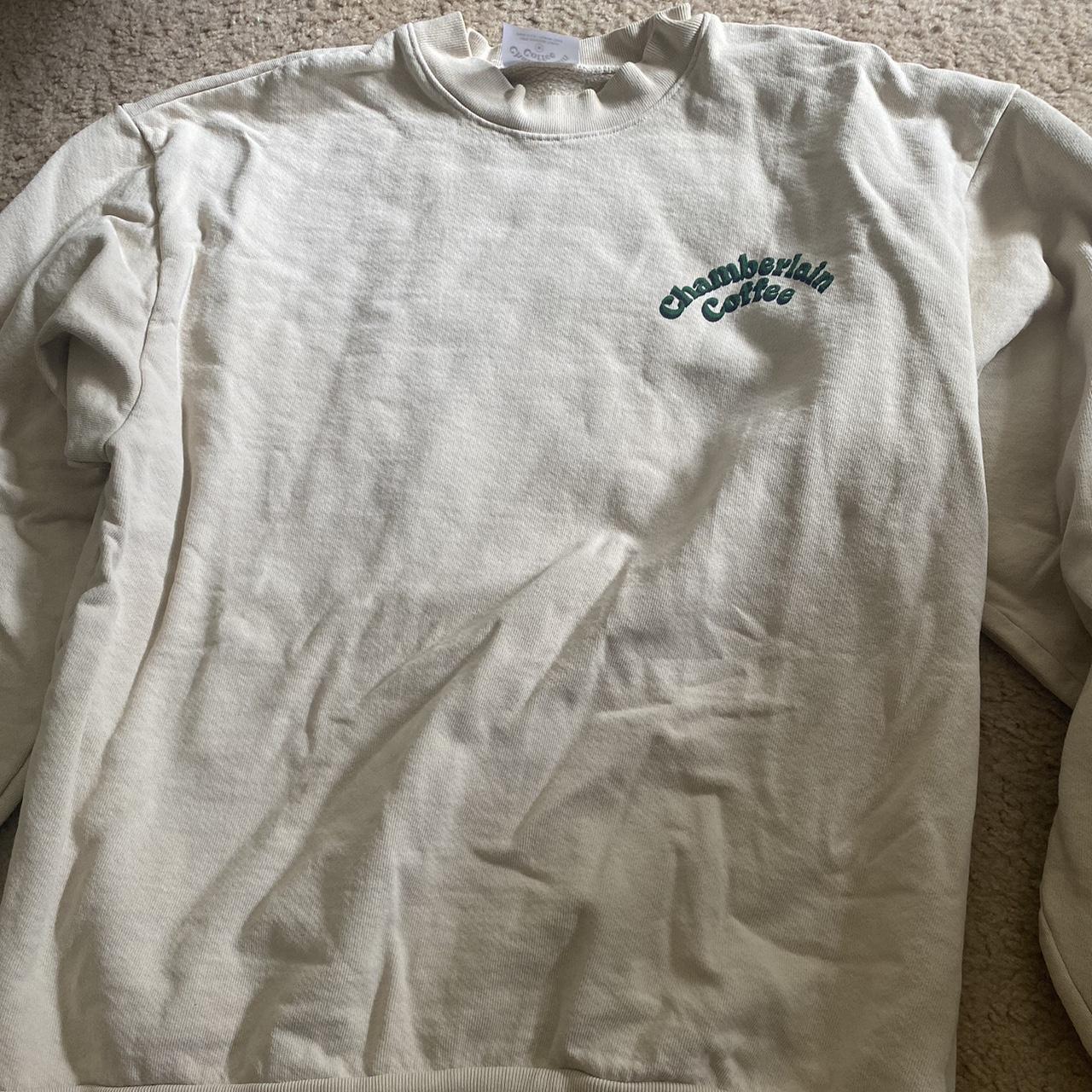 chamberlain coffee crewneck never worn super cute &... Depop