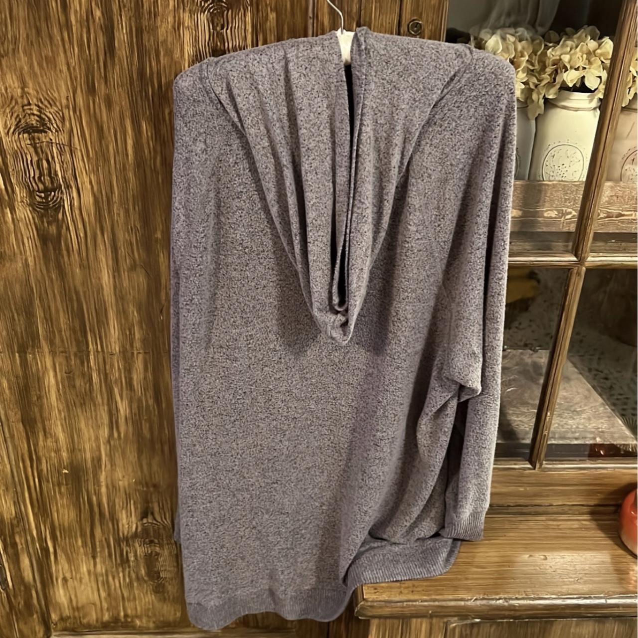 Maurices Hooded Cardigan in Grey Women’s size... Depop