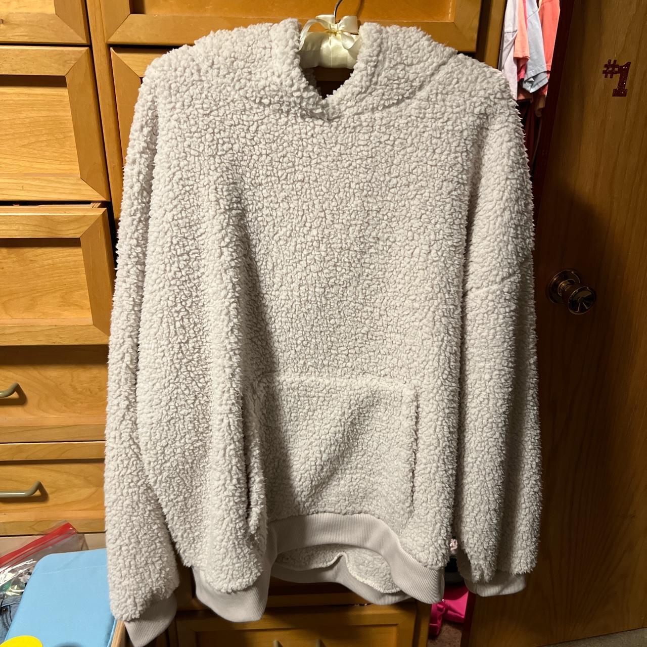 American eagle sherpa outlet hoodie