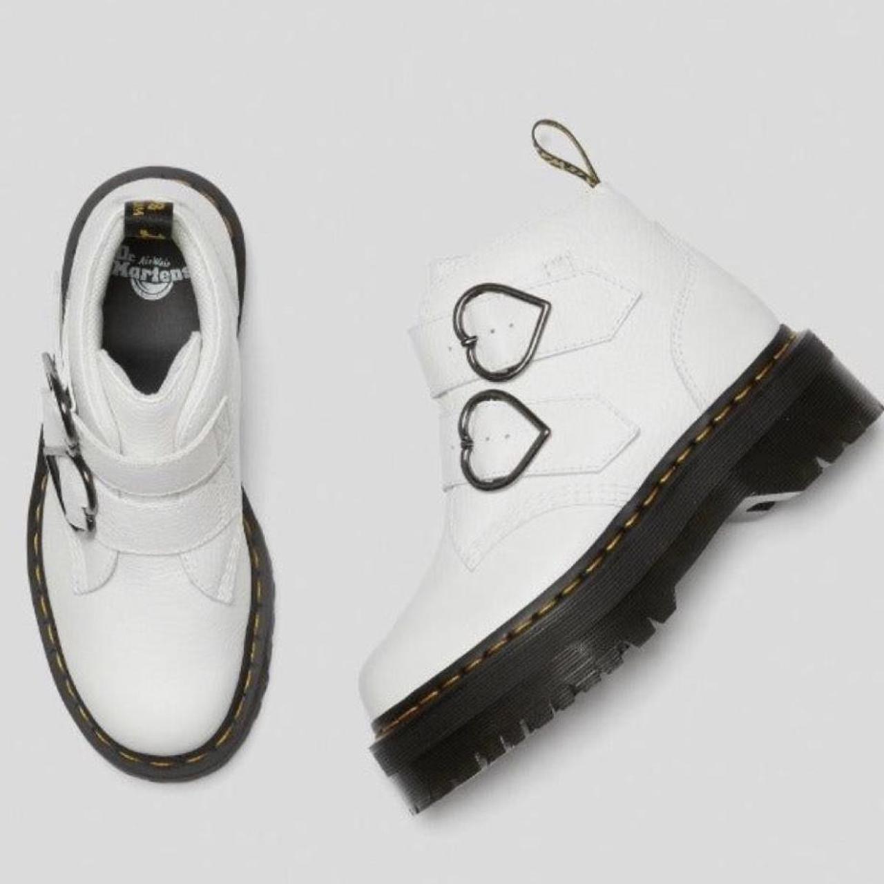 devon heart dr martens white