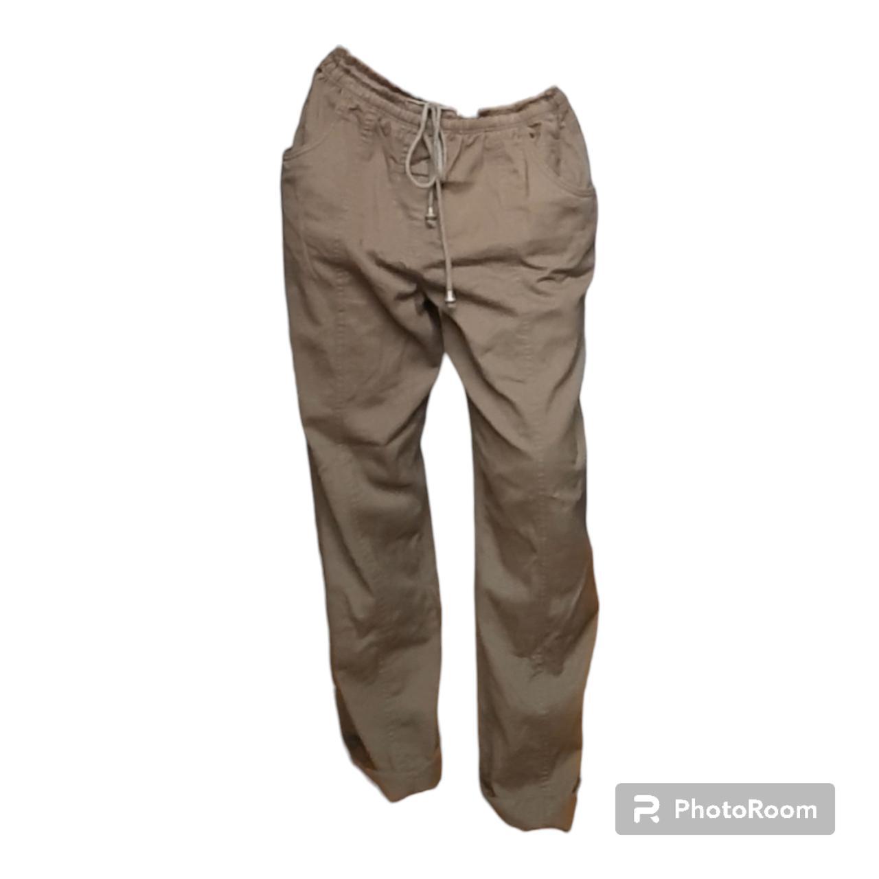 Unisex khaki green cargo pants Depop