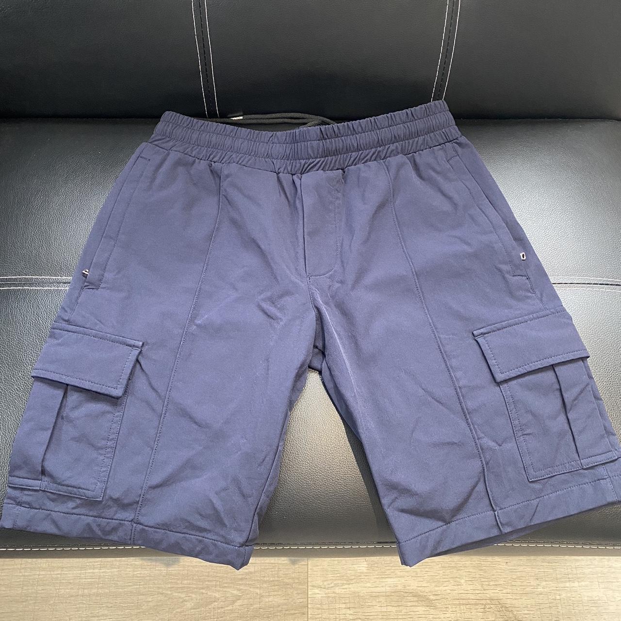 Men's Navy Shorts Depop