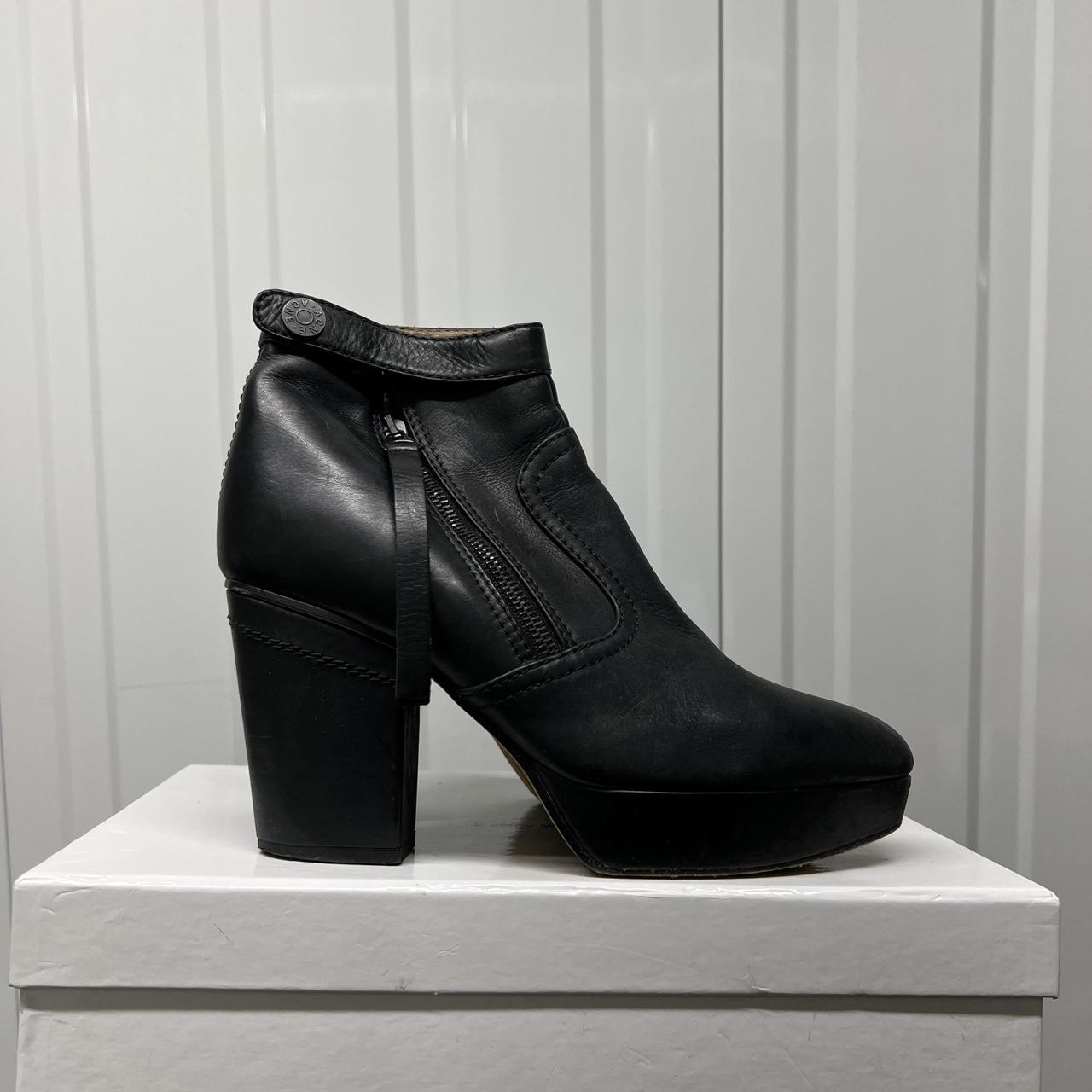 Acne studios track boots hotsell