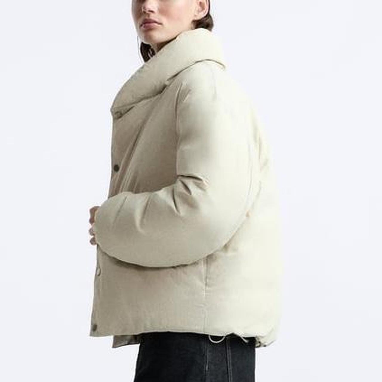 Zara x Studio Nicholson Duck Down puffer jacket in | Depop