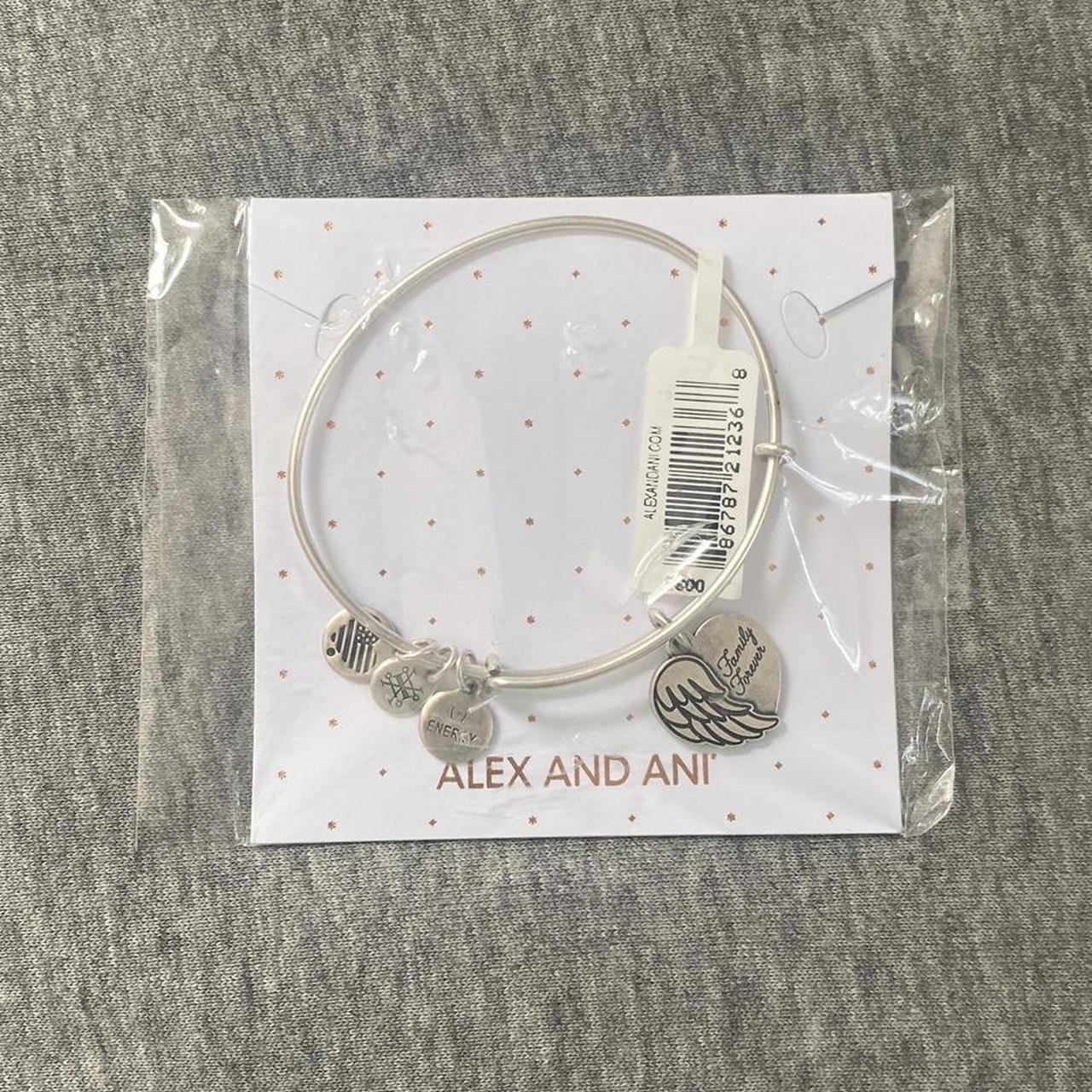 Angel Wings Charm Bracelet Bangle Gold | Alex and Ani