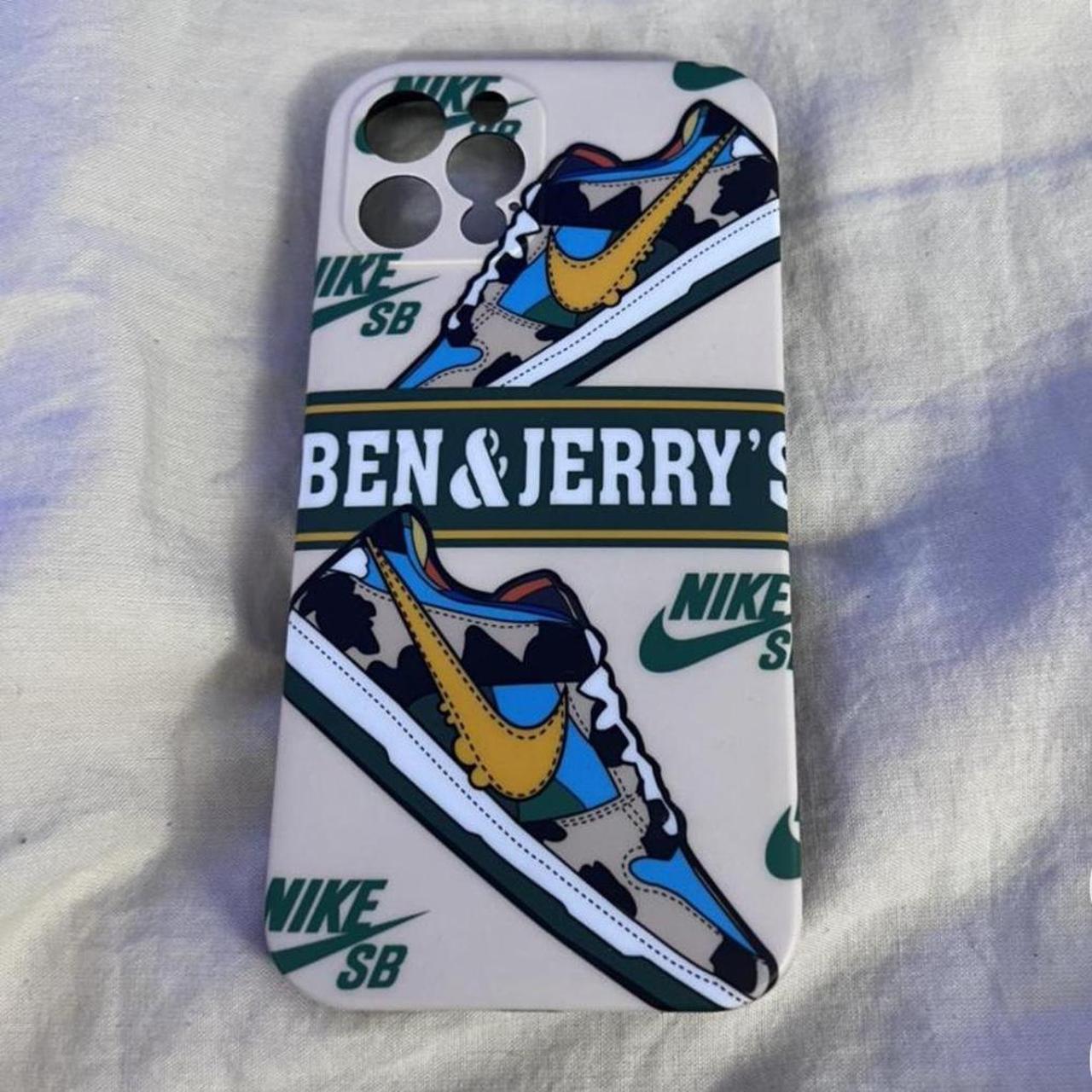 I phone 12 pro Phone case Ben and Jerry s x Nike Depop