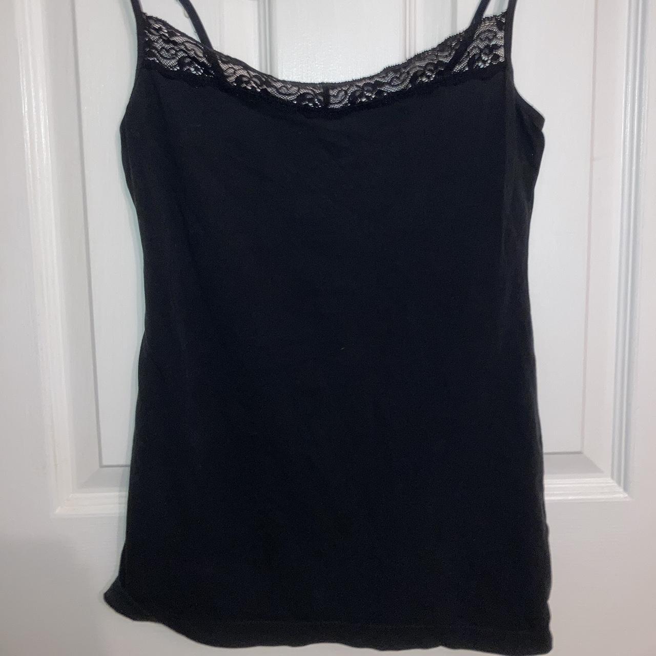 Marks & Spencer Women's Black Vests-tanks-camis | Depop