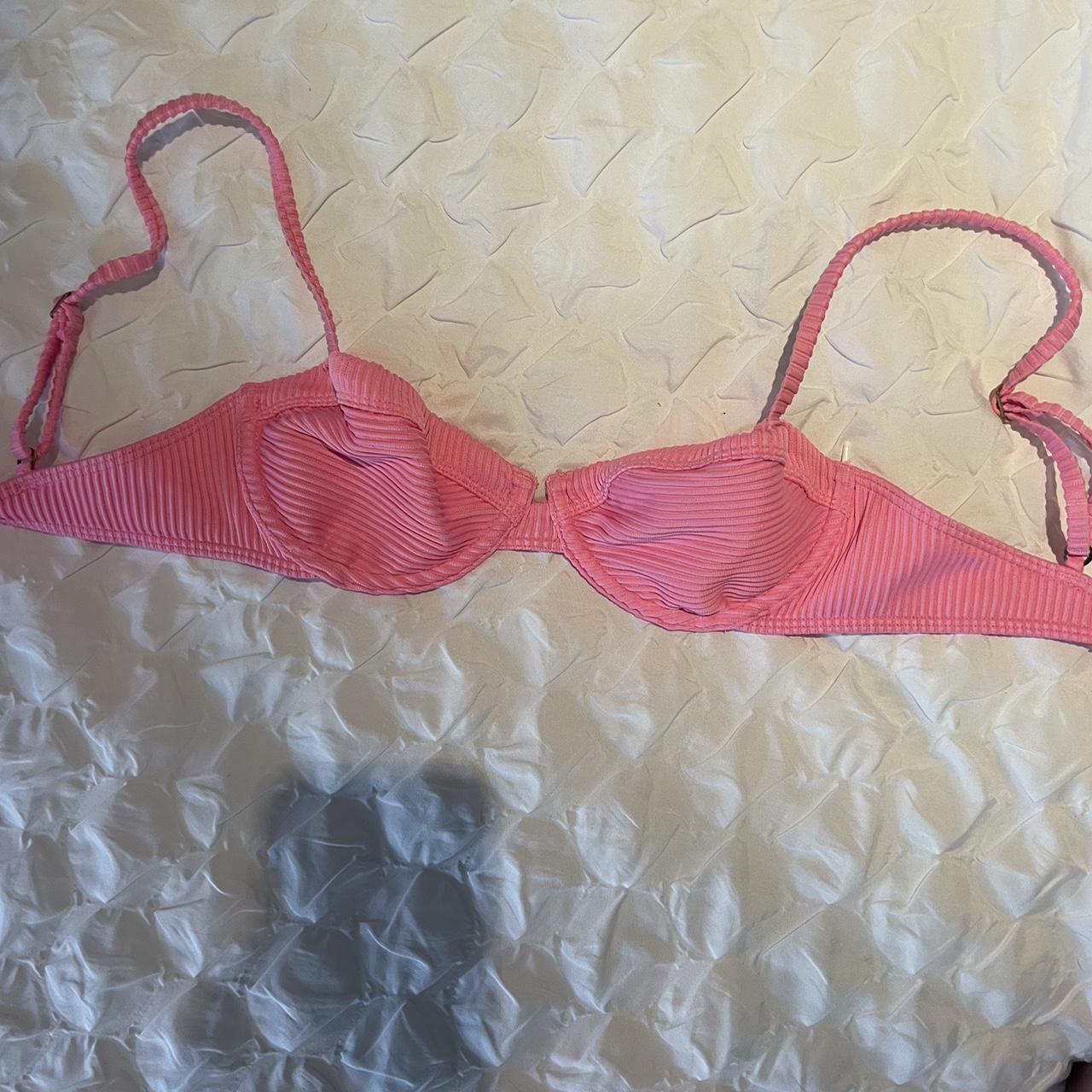hollister pink bikini