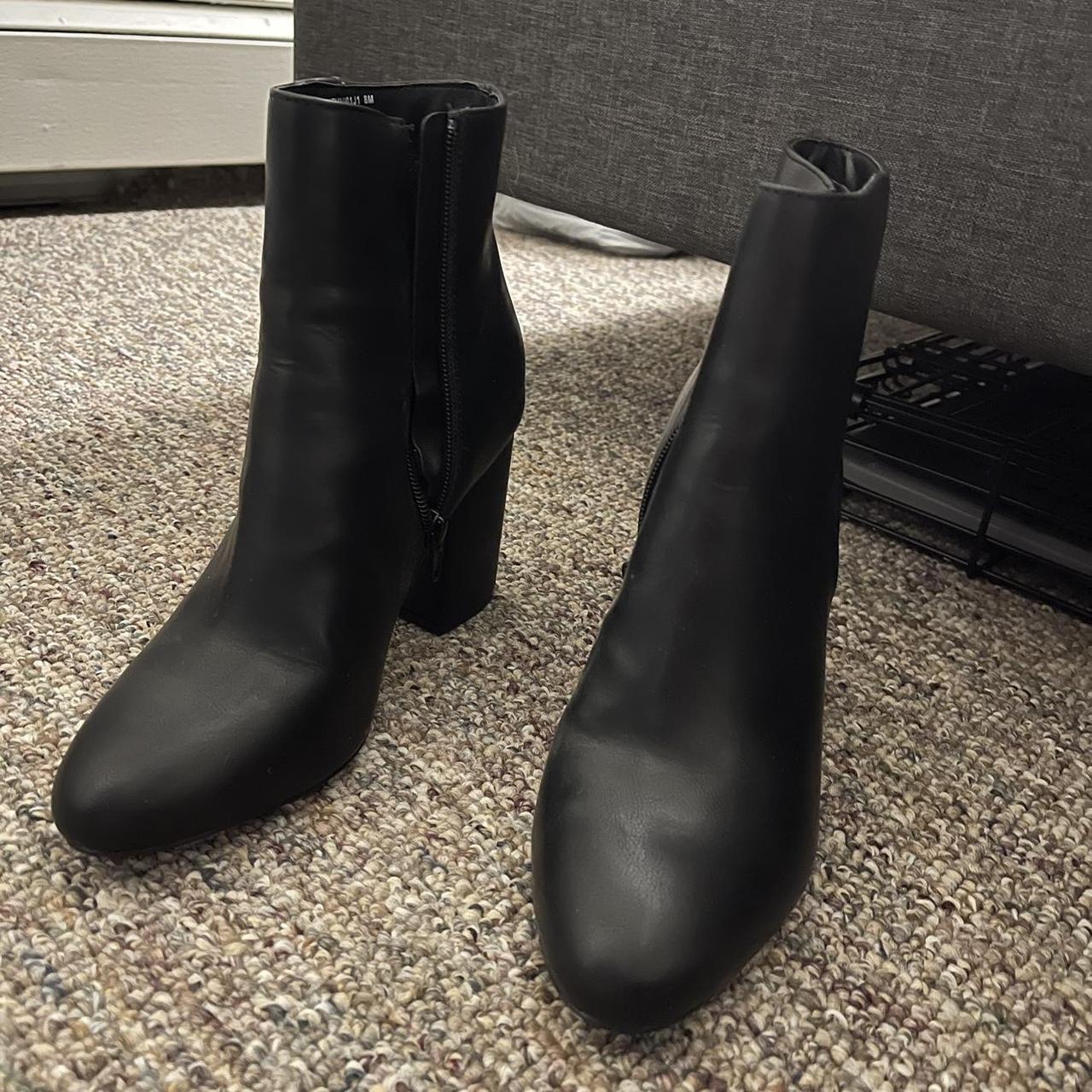 madden girl black heels