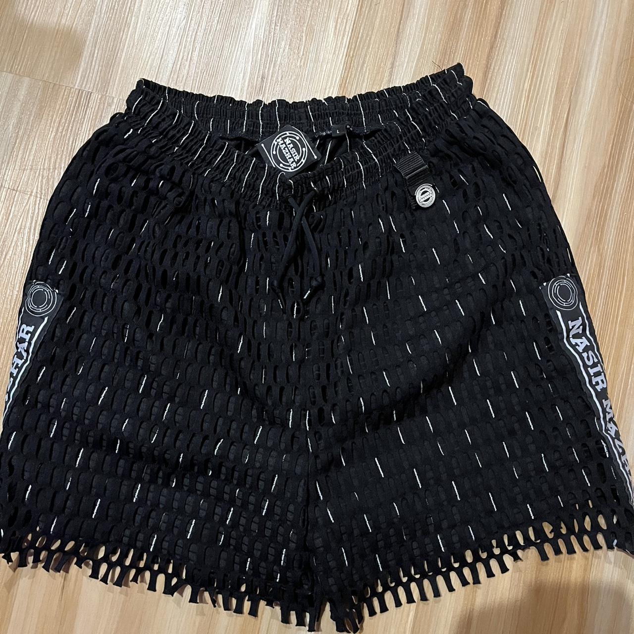 NASIR MAZHAR ナジールマザー】スウェット×メッシュ地イージー
