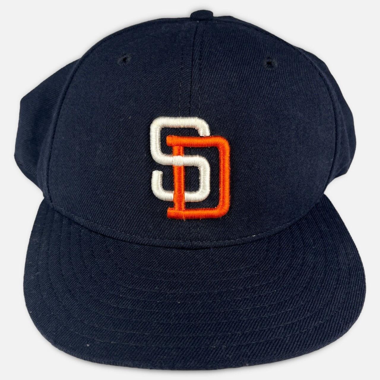 San Diego Padres Hat Fitted 6 7/8 Cap New Era Vintage 90s MLB