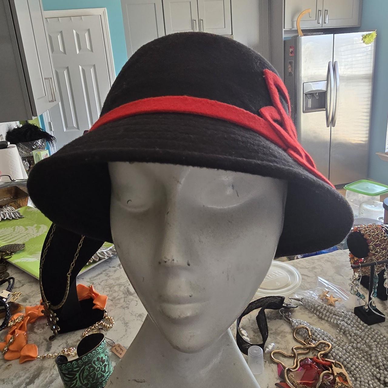 Source Unknown Women's Hat - Black/Multi – Vintag… - image 2