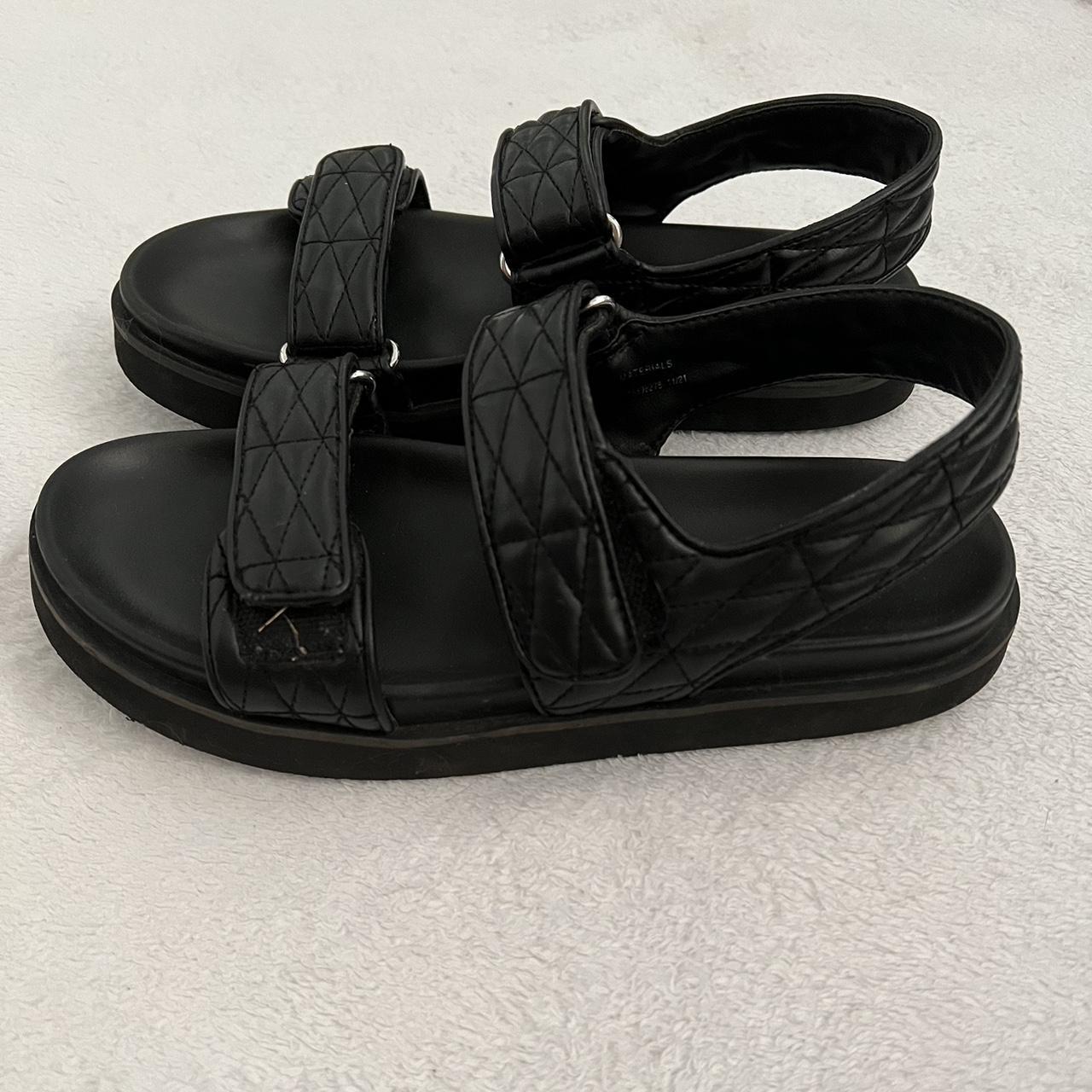 Gc Shoes Tia Black 6 Elastic Cross Strap Espadrille Wedge Sandals : Target