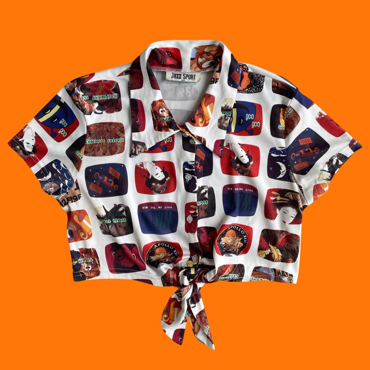 Source Unknown Women's Blouse - Multi - L – brand… - image 1