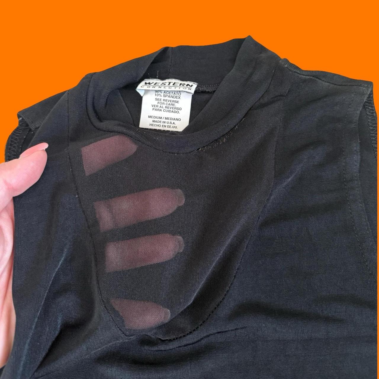 Source Unknown Women's Crop top - Black - M – bra… - image 8