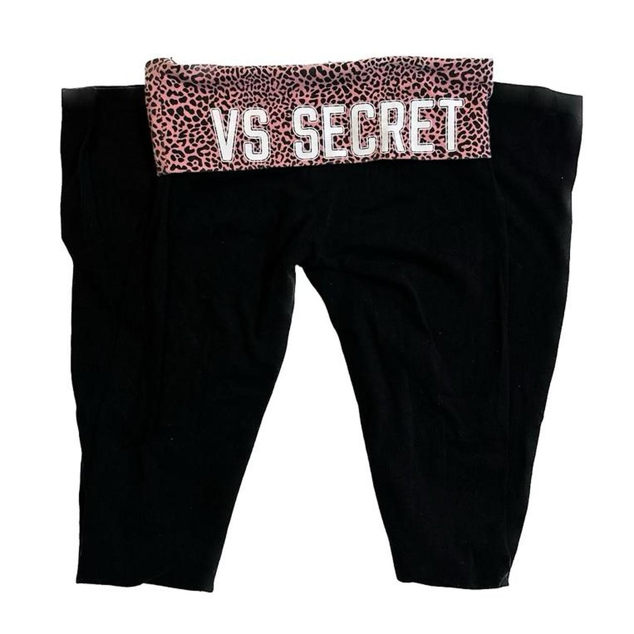 Victorias Secret Pink fold over yoga pants nfl - Depop