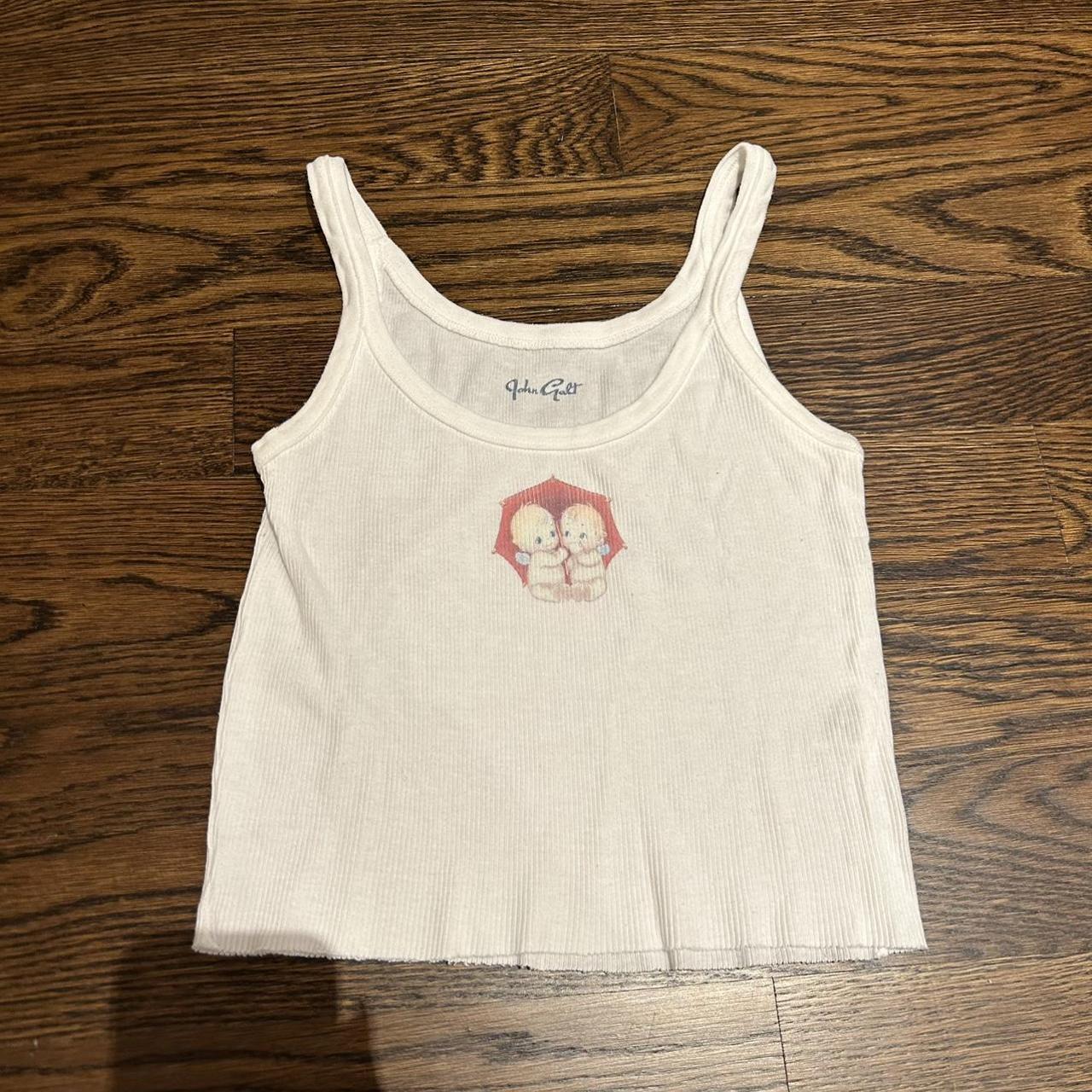 BRANDY MELVILLE ️ Tank w babies ONE SIZE fits... Depop