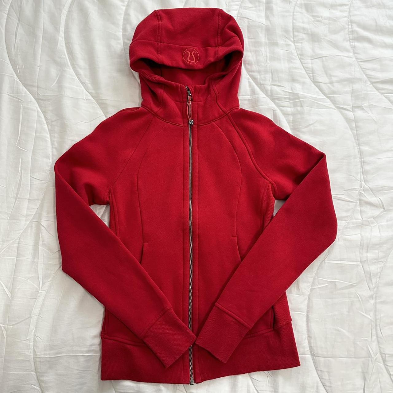 Lululemon Women's Red Jumper | Depop