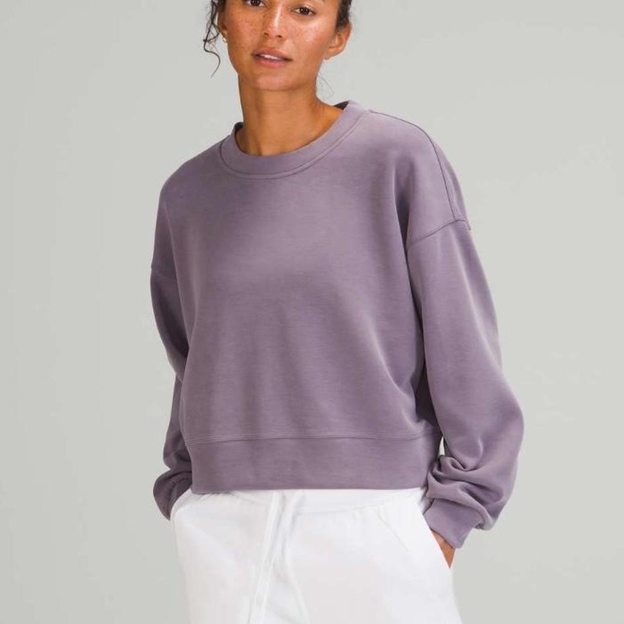 NWT - Lululemon Perfectly Oversized Cropped Crew outlet *Softstreme